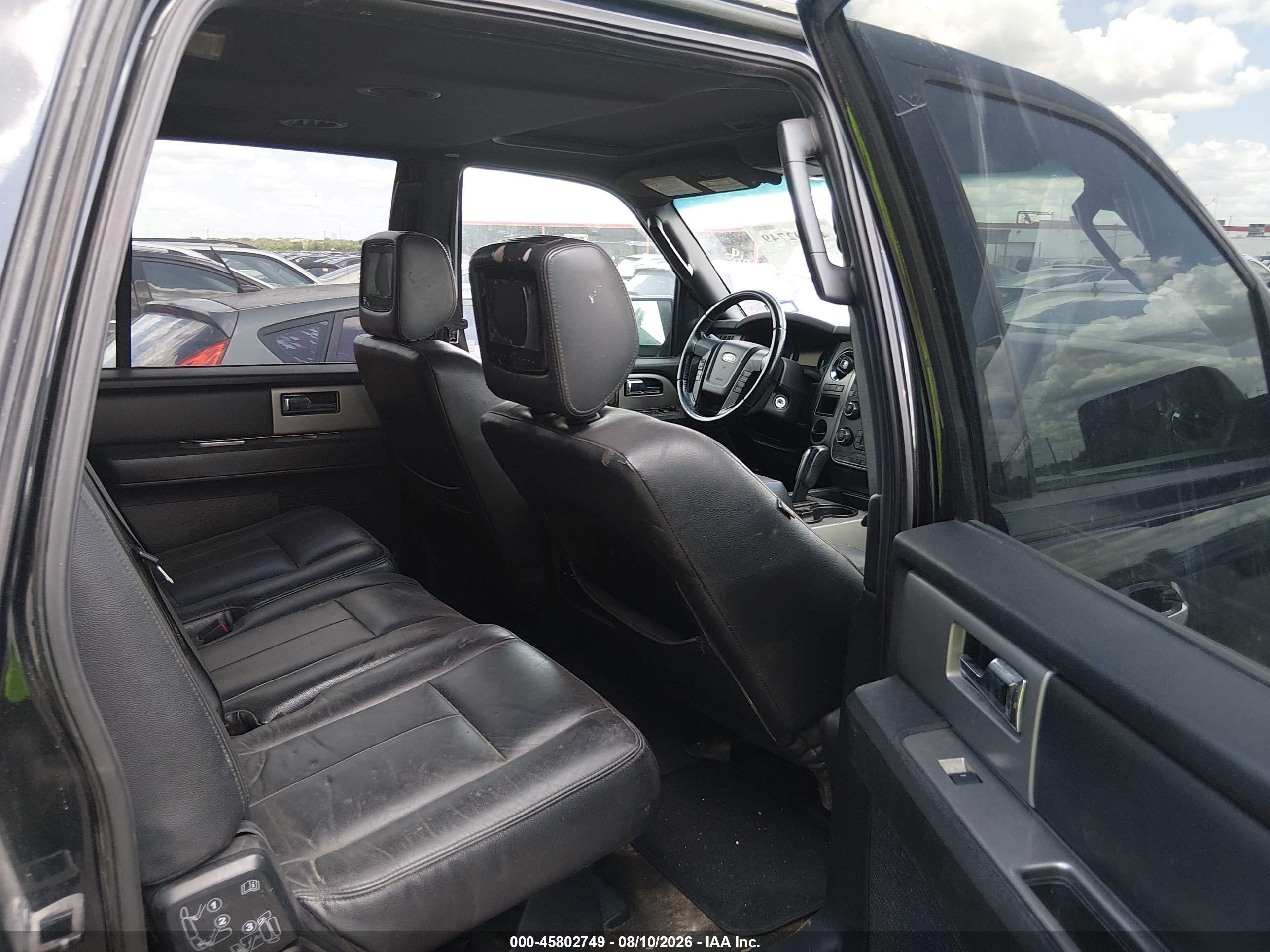 2015 Ford Expedition El Xlt Black vin: 1FMJK1HTXFEF25528