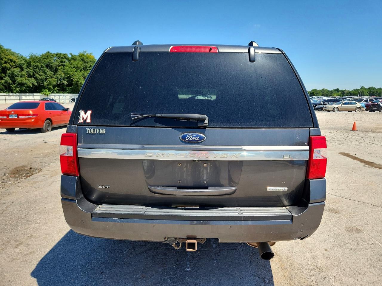 2017 Ford Expedition El Xlt Gray vin: 1FMJK1HTXHEA63331
