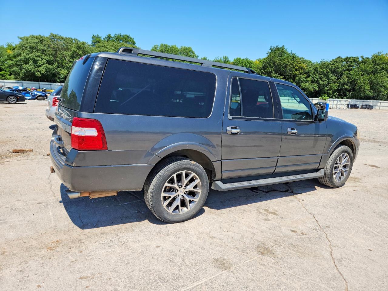 2017 Ford Expedition El Xlt Gray vin: 1FMJK1HTXHEA63331