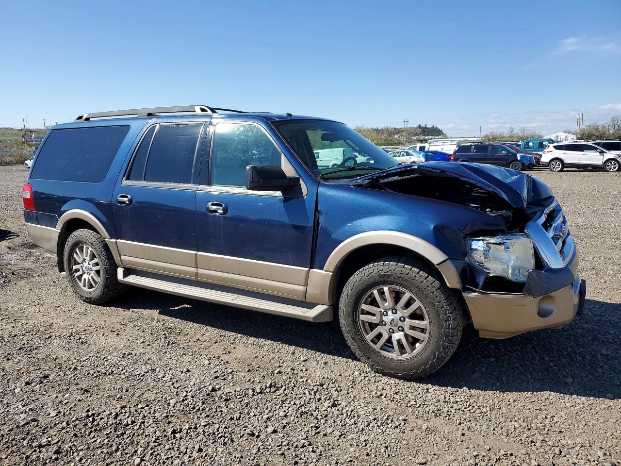 2013 Ford Expedition El Xlt Синий vin: 1FMJK1J50DEF19939