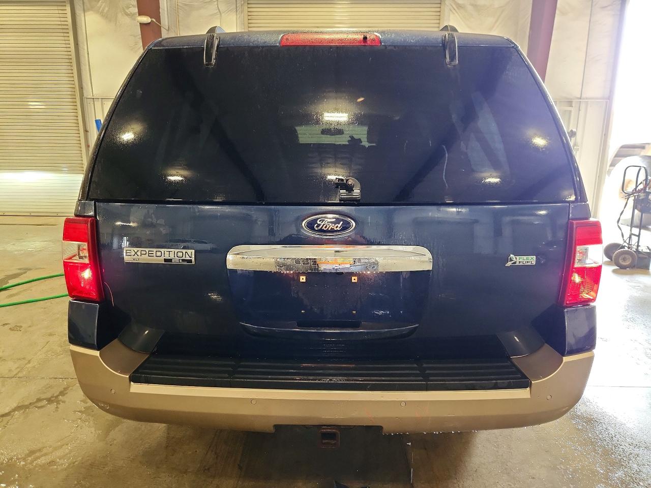 2014 Ford Expedition El Xlt Blue vin: 1FMJK1J50EEF44535