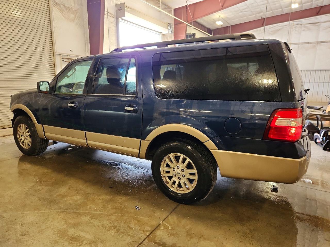 2014 Ford Expedition El Xlt Blue vin: 1FMJK1J50EEF44535