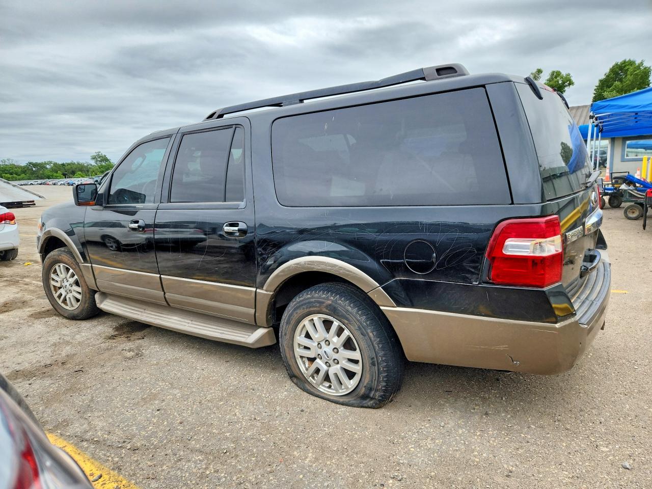 2014 Ford Expedition El Xlt Black vin: 1FMJK1J50EEF51064
