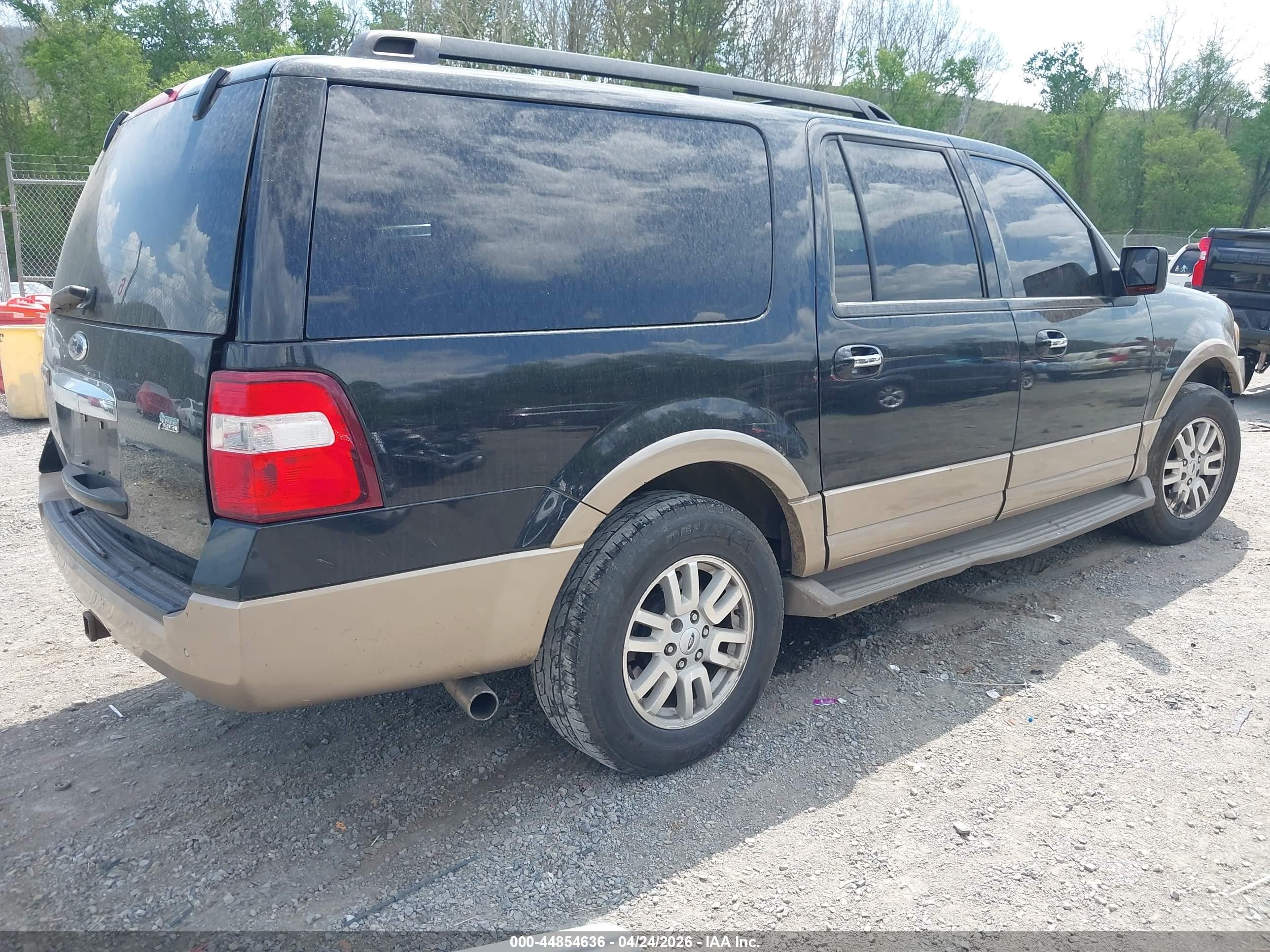 2014 Ford Expedition El Xlt Black vin: 1FMJK1J50EEF52439