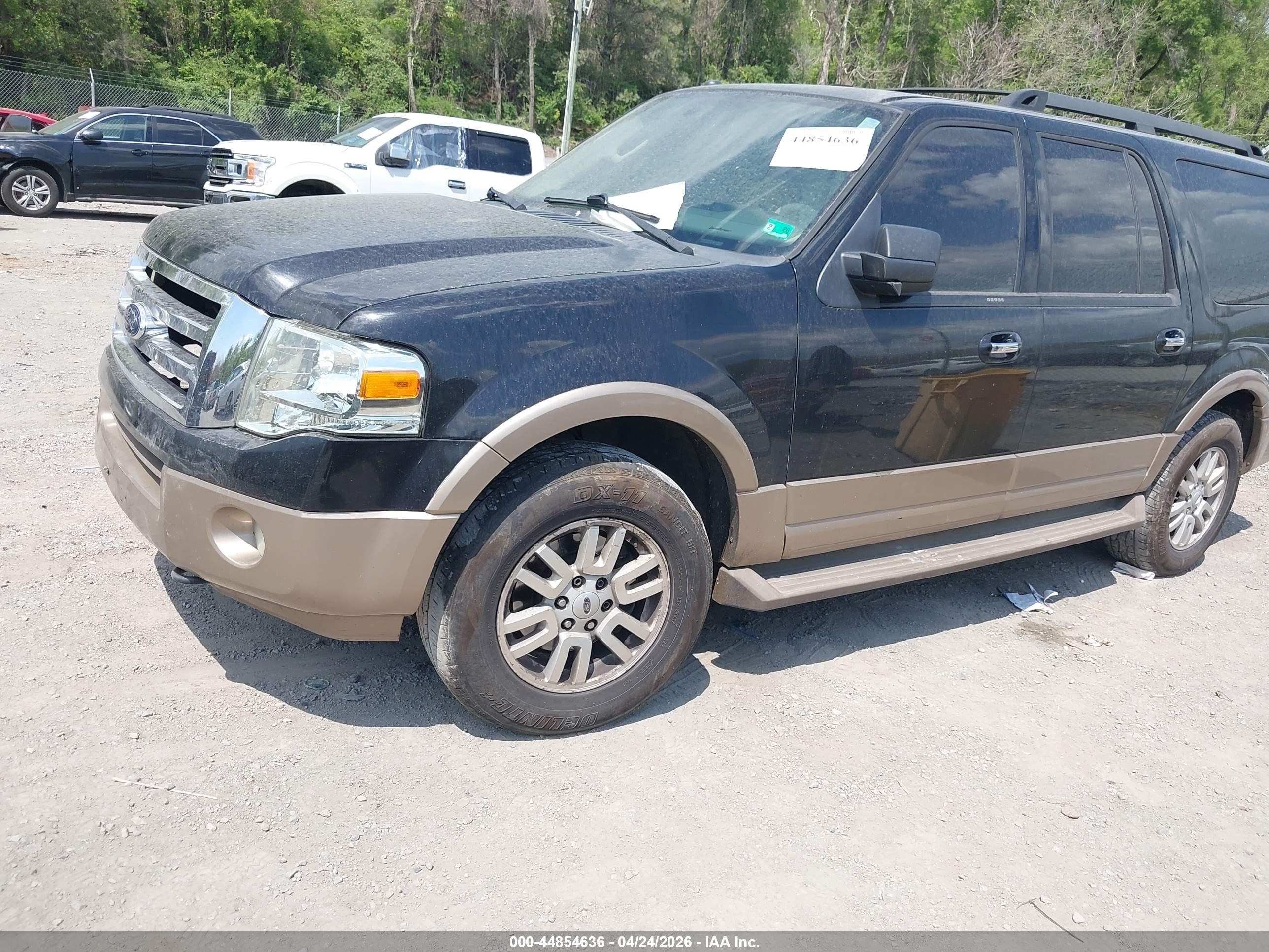 2014 Ford Expedition El Xlt Black vin: 1FMJK1J50EEF52439