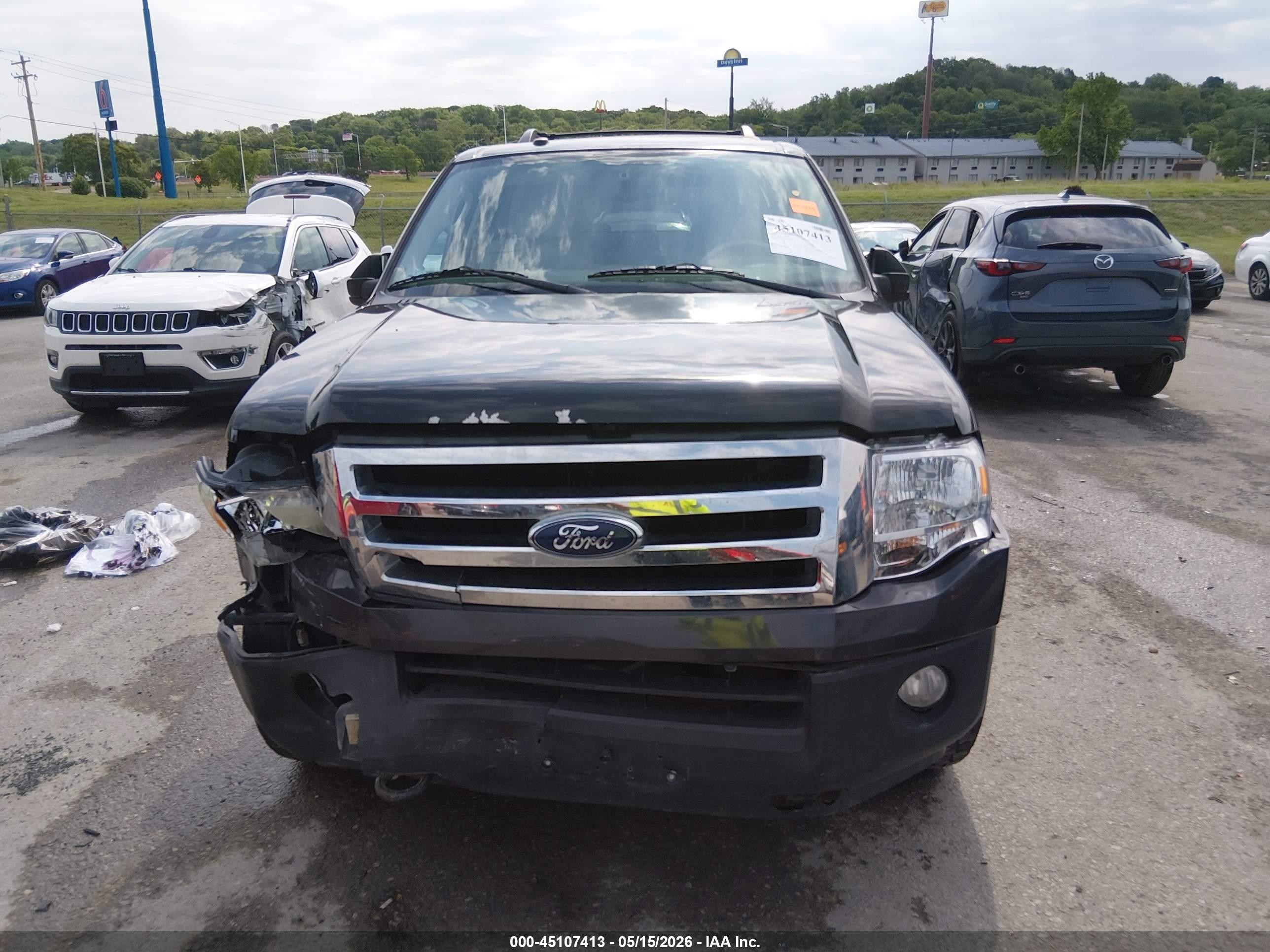 2011 Ford Expedition El Xlt Black vin: 1FMJK1J51BEF18697