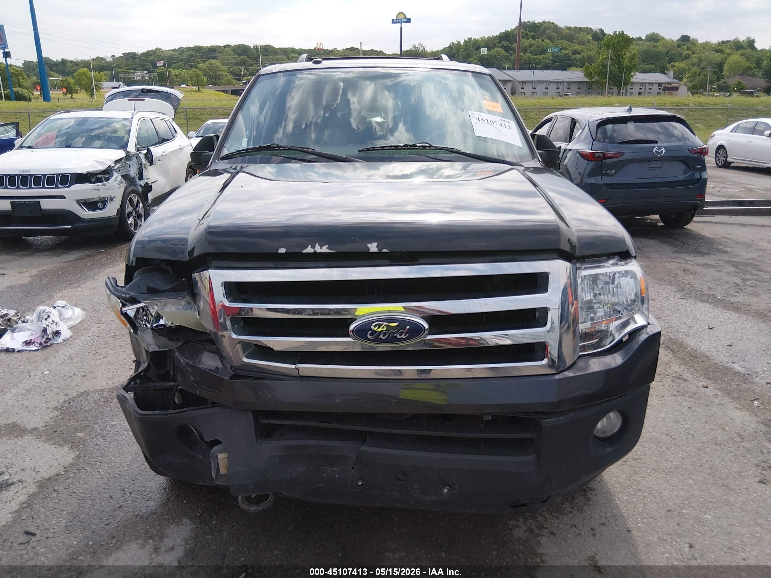 2011 Ford Expedition El Xlt Black vin: 1FMJK1J51BEF18697