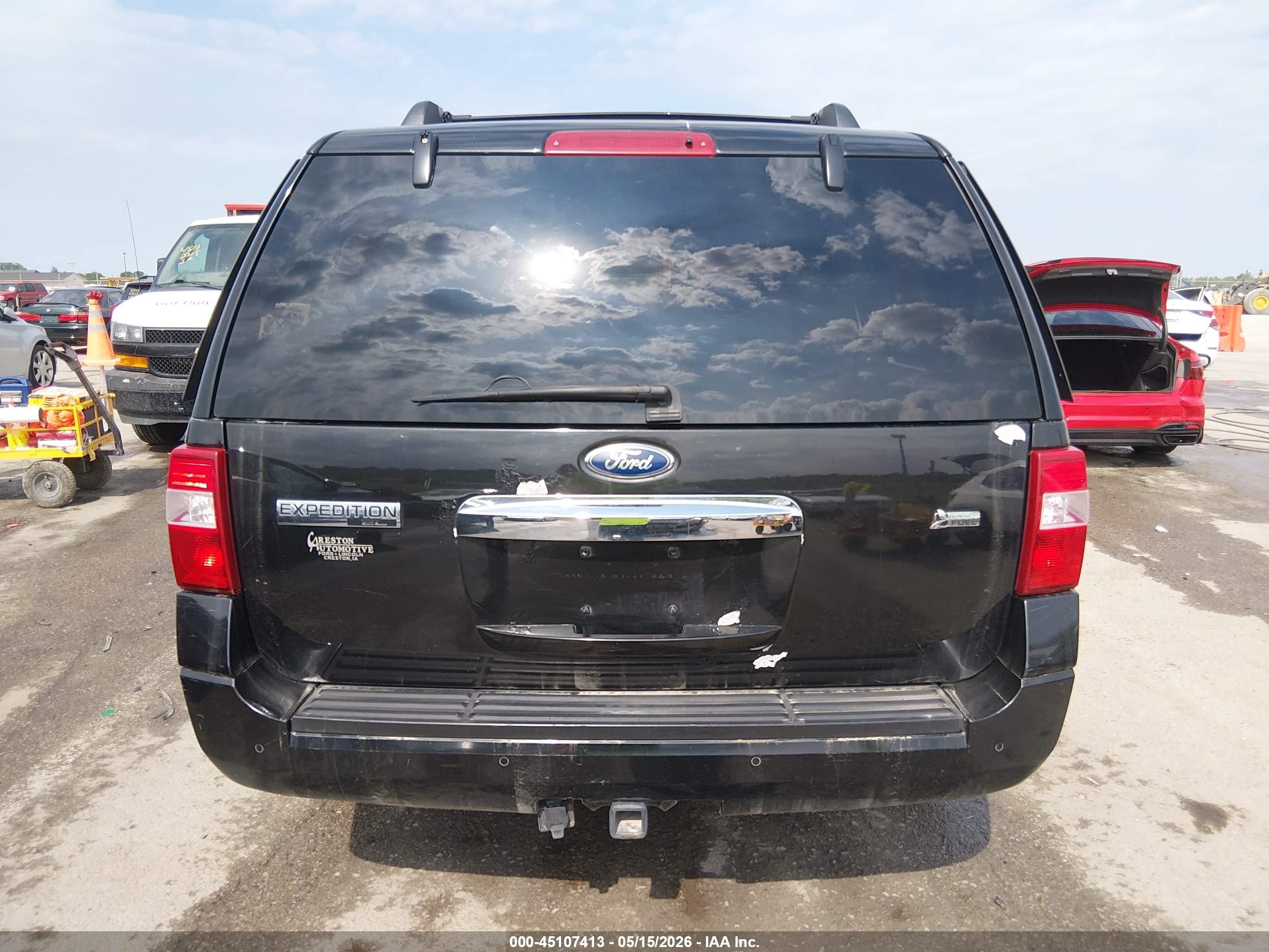 2011 Ford Expedition El Xlt Black vin: 1FMJK1J51BEF18697