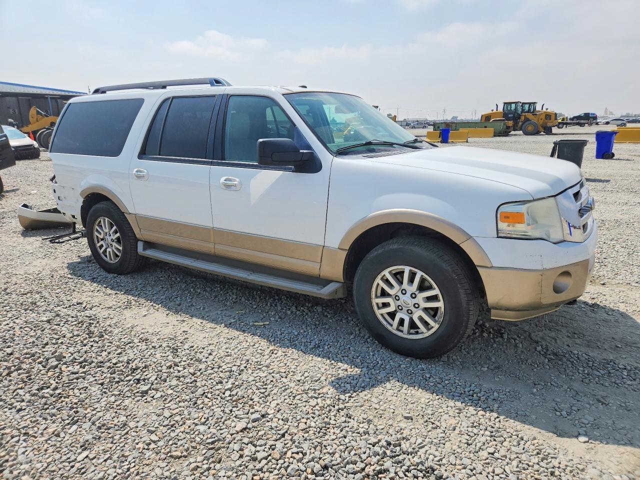 2011 Ford Expedition El Xlt White vin: 1FMJK1J51BEF42983