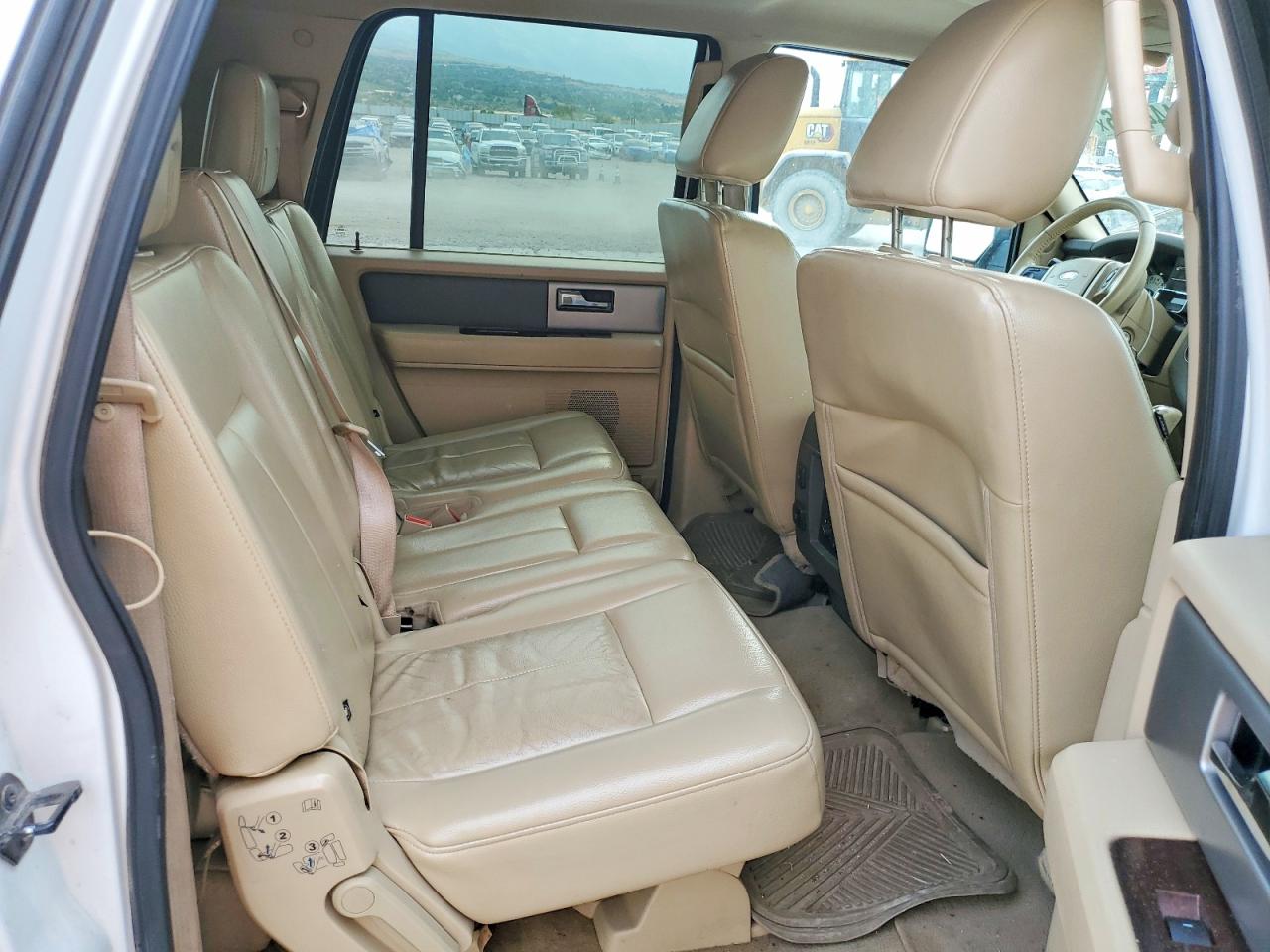 2011 Ford Expedition El Xlt White vin: 1FMJK1J52BEF37744