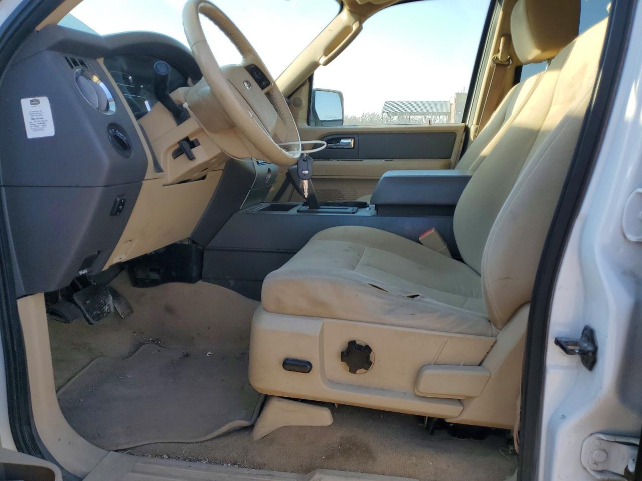 2011 Ford Expedition El Xlt White vin: 1FMJK1J52BEF57377