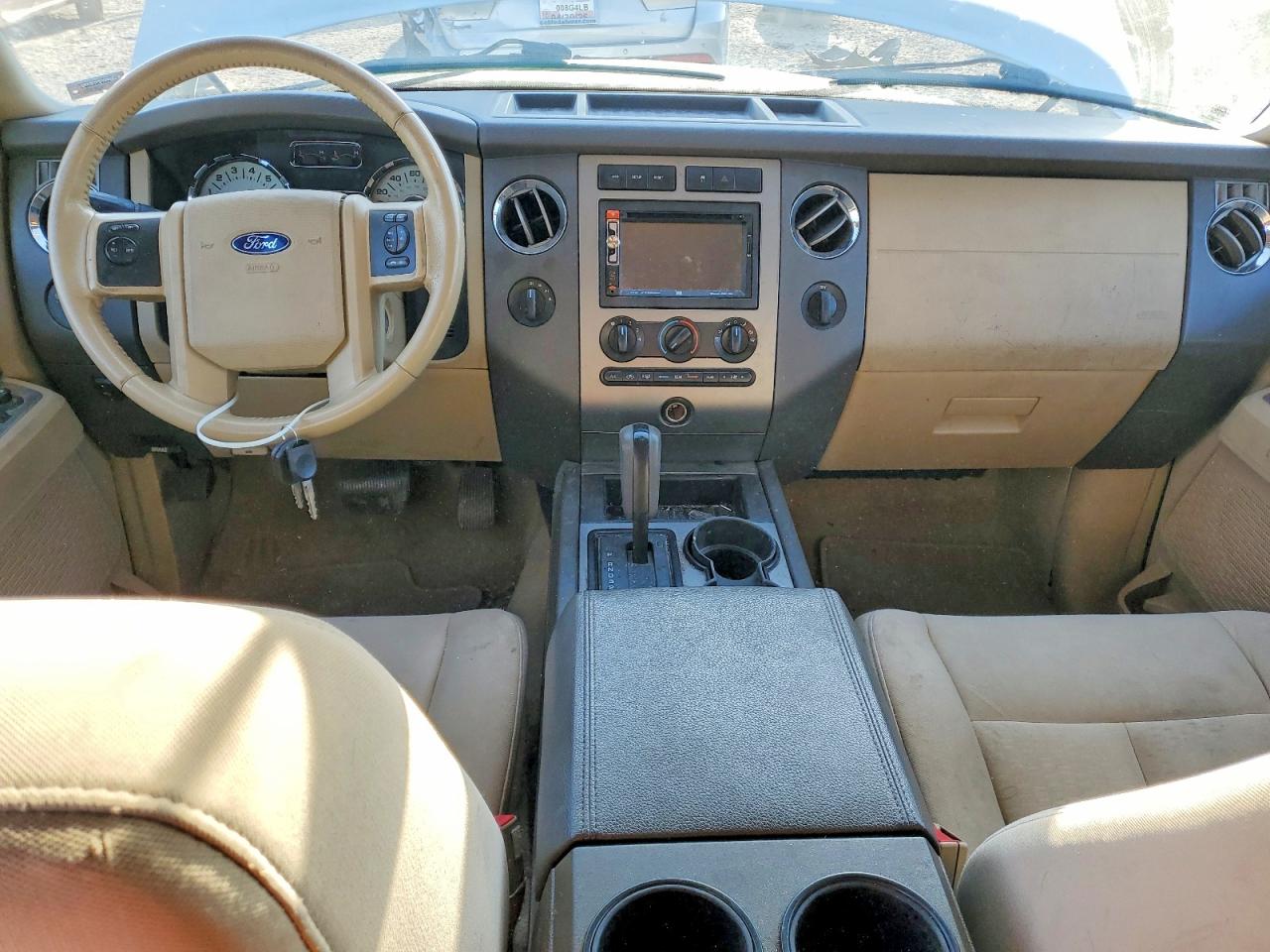 2011 Ford Expedition El Xlt White vin: 1FMJK1J52BEF57377