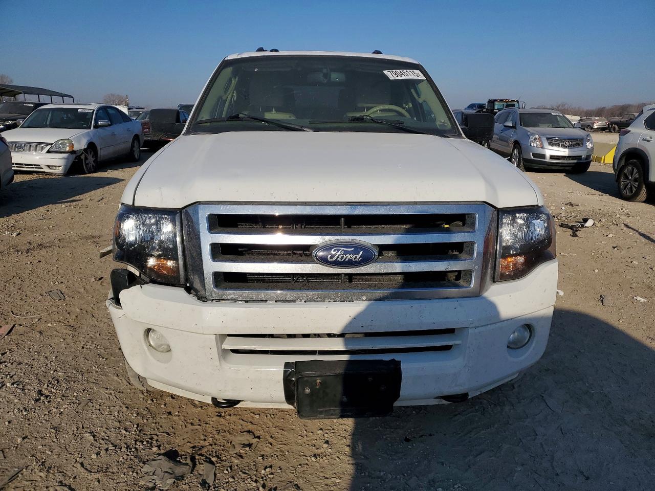 2011 Ford Expedition El Xlt White vin: 1FMJK1J52BEF57377