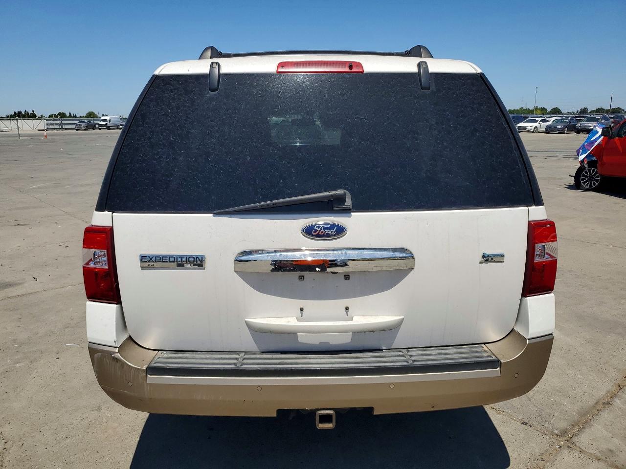 2013 Ford Expedition El Xlt White vin: 1FMJK1J52DEF53557