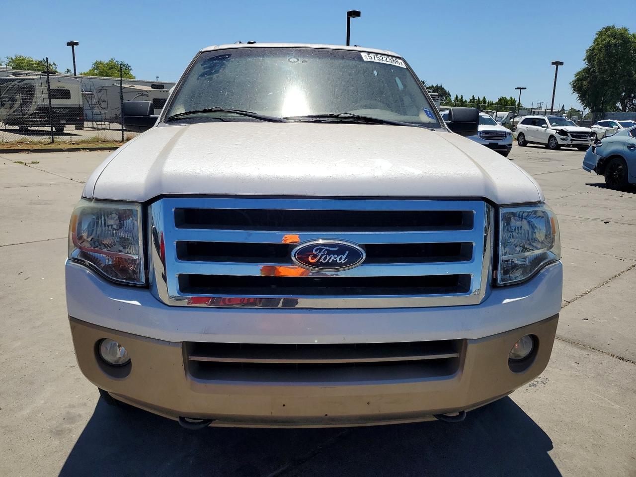 2013 Ford Expedition El Xlt White vin: 1FMJK1J52DEF53557