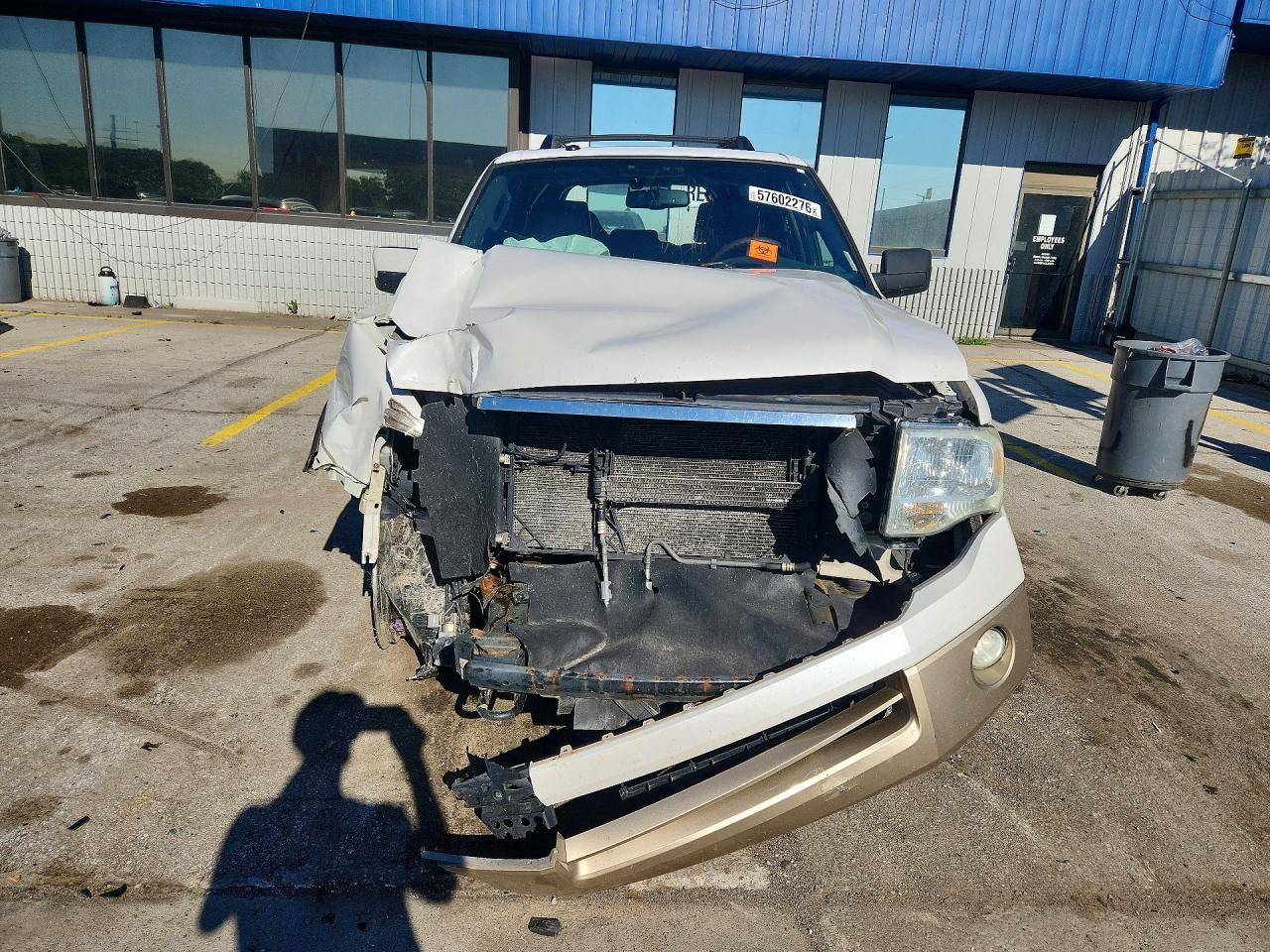 2011 Ford Expedition El Xlt White vin: 1FMJK1J53BEF37395
