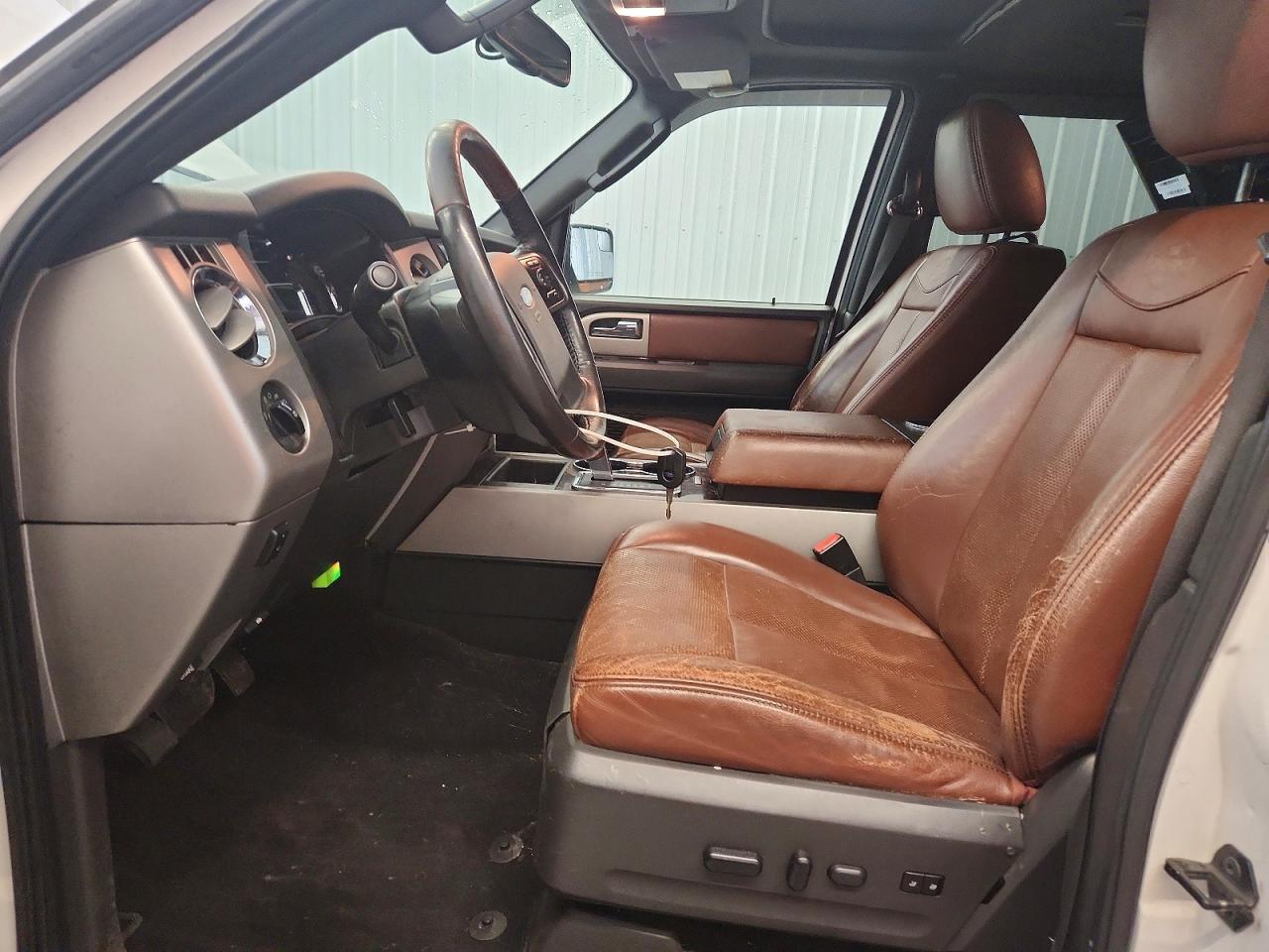 2012 Ford Expedition El Xlt White vin: 1FMJK1J53CEF15463