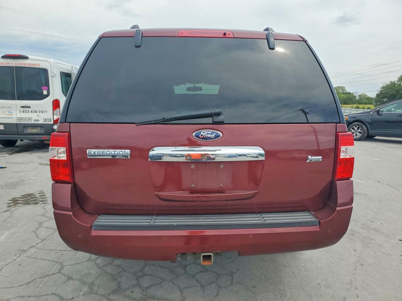 2012 Ford Expedition El Xlt Maroon vin: 1FMJK1J53CEF57003