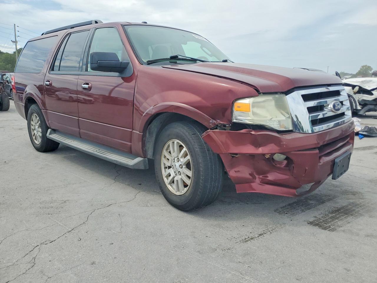 2012 Ford Expedition El Xlt Maroon vin: 1FMJK1J53CEF57003