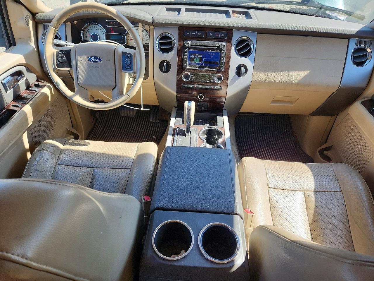2013 Ford Expedition El Xlt Green vin: 1FMJK1J53DEF31714