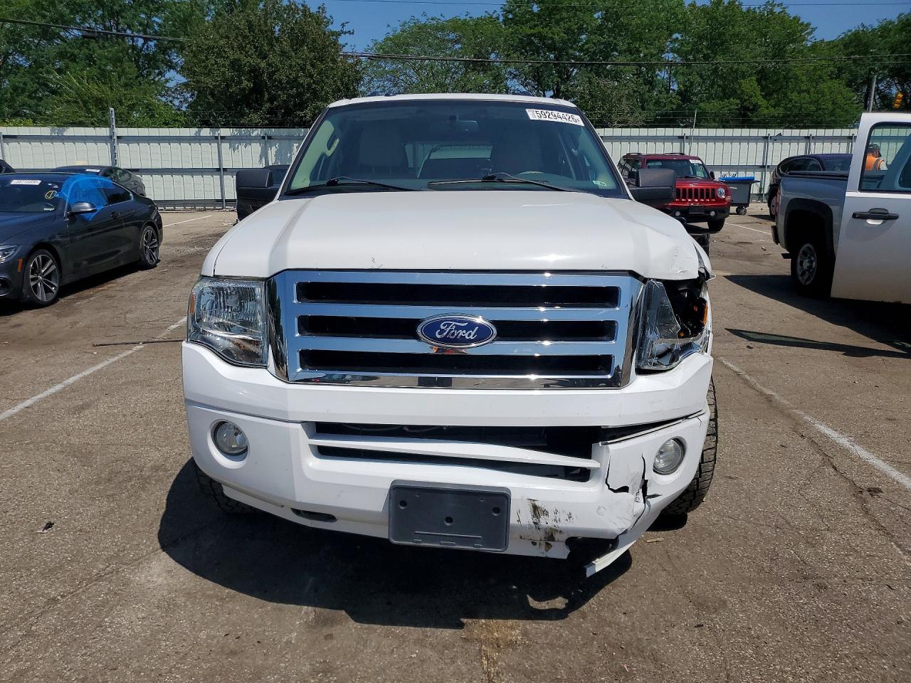 2014 Ford Expedition El Xlt White vin: 1FMJK1J53EEF02523