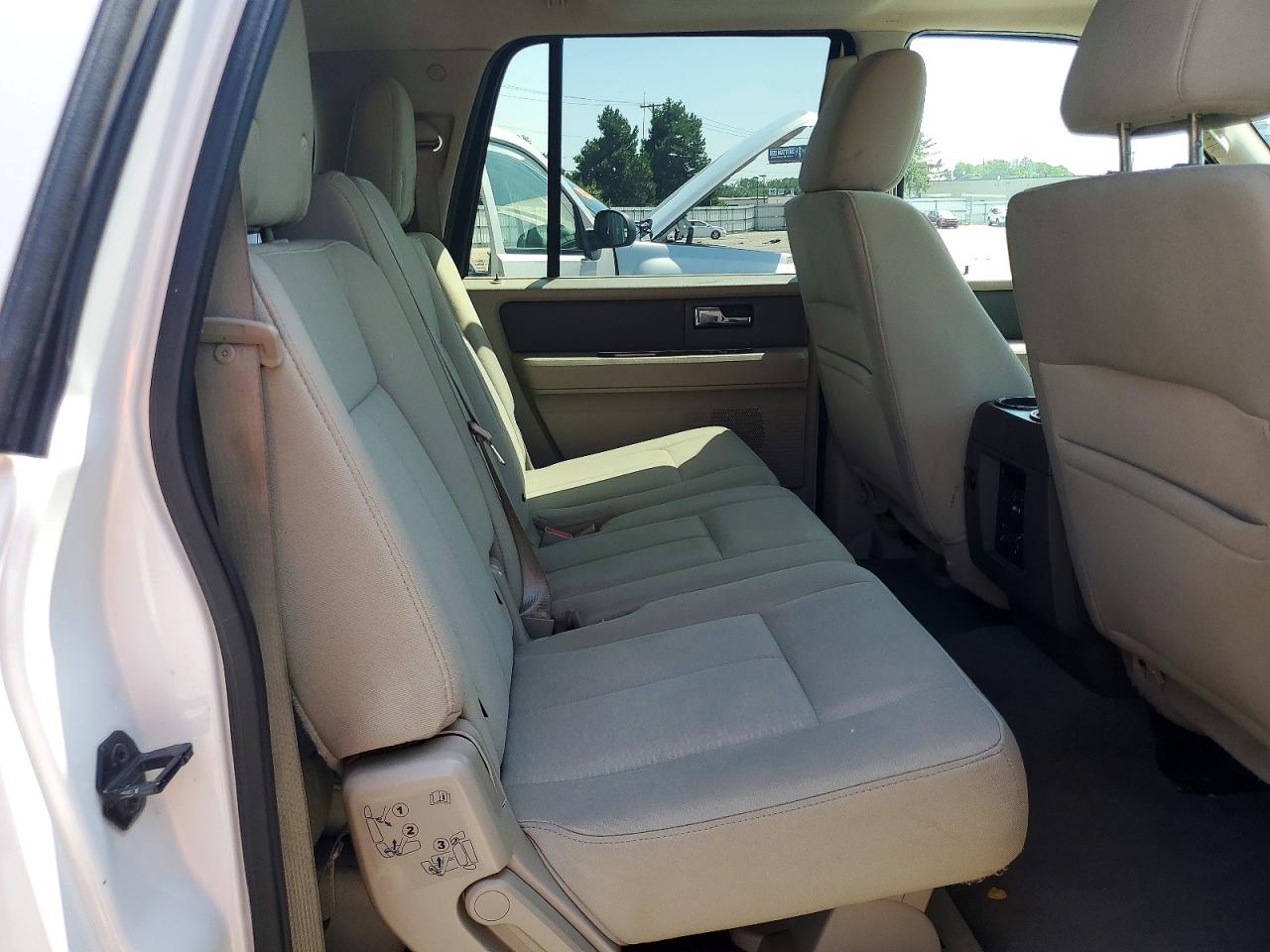 2014 Ford Expedition El Xlt White vin: 1FMJK1J53EEF02523