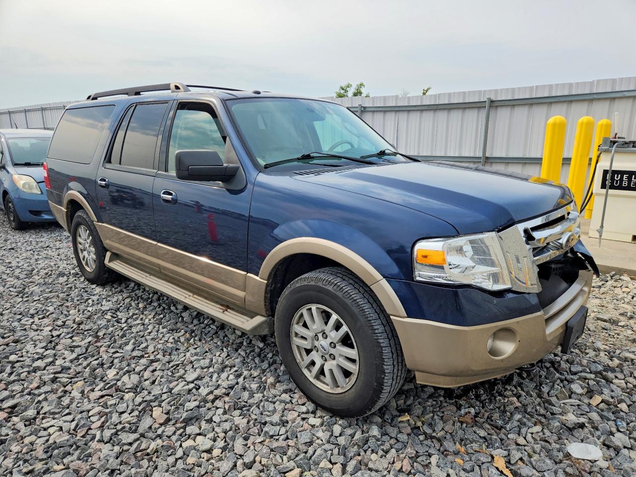2014 Ford Expedition El Xlt Blue vin: 1FMJK1J53EEF33917
