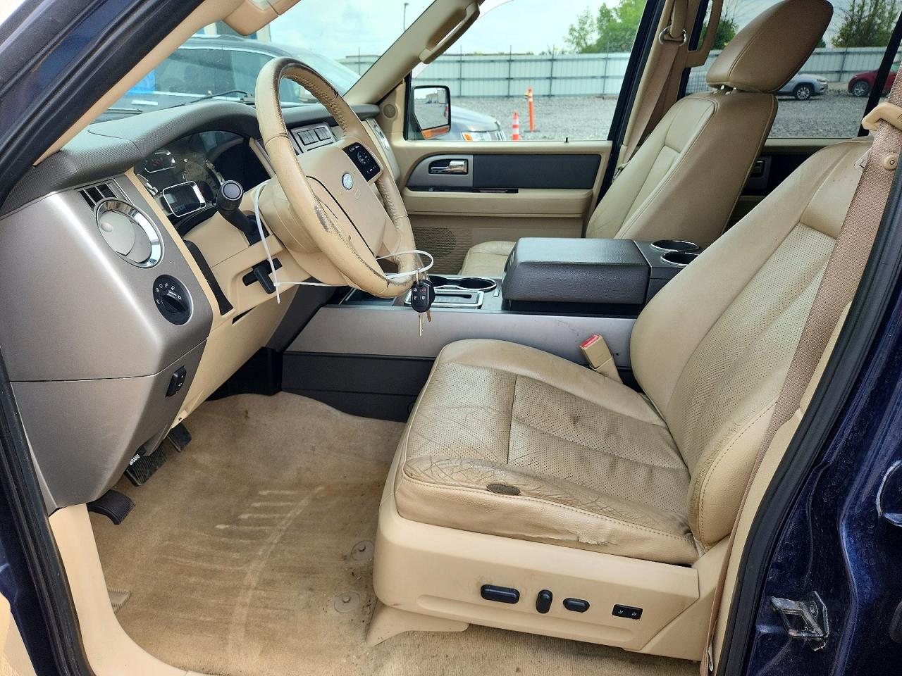 2014 Ford Expedition El Xlt Blue vin: 1FMJK1J53EEF33917