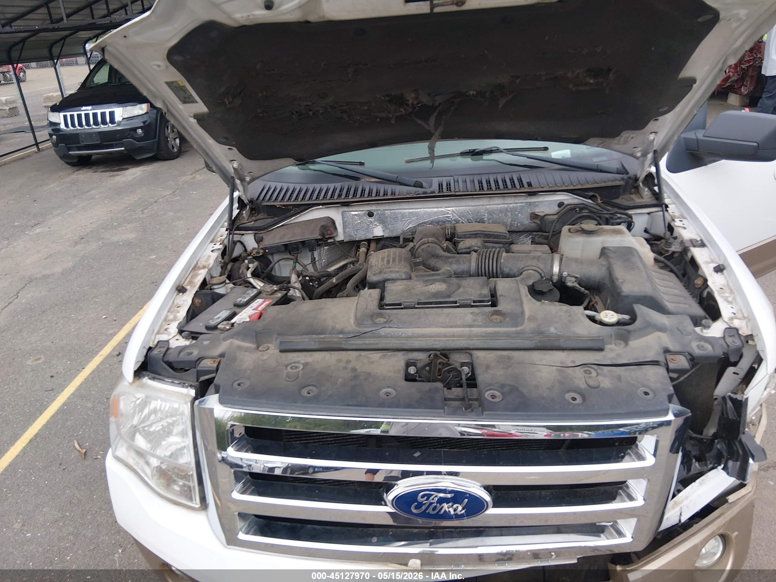 2012 Ford Expedition El Xlt White vin: 1FMJK1J54CEF11325