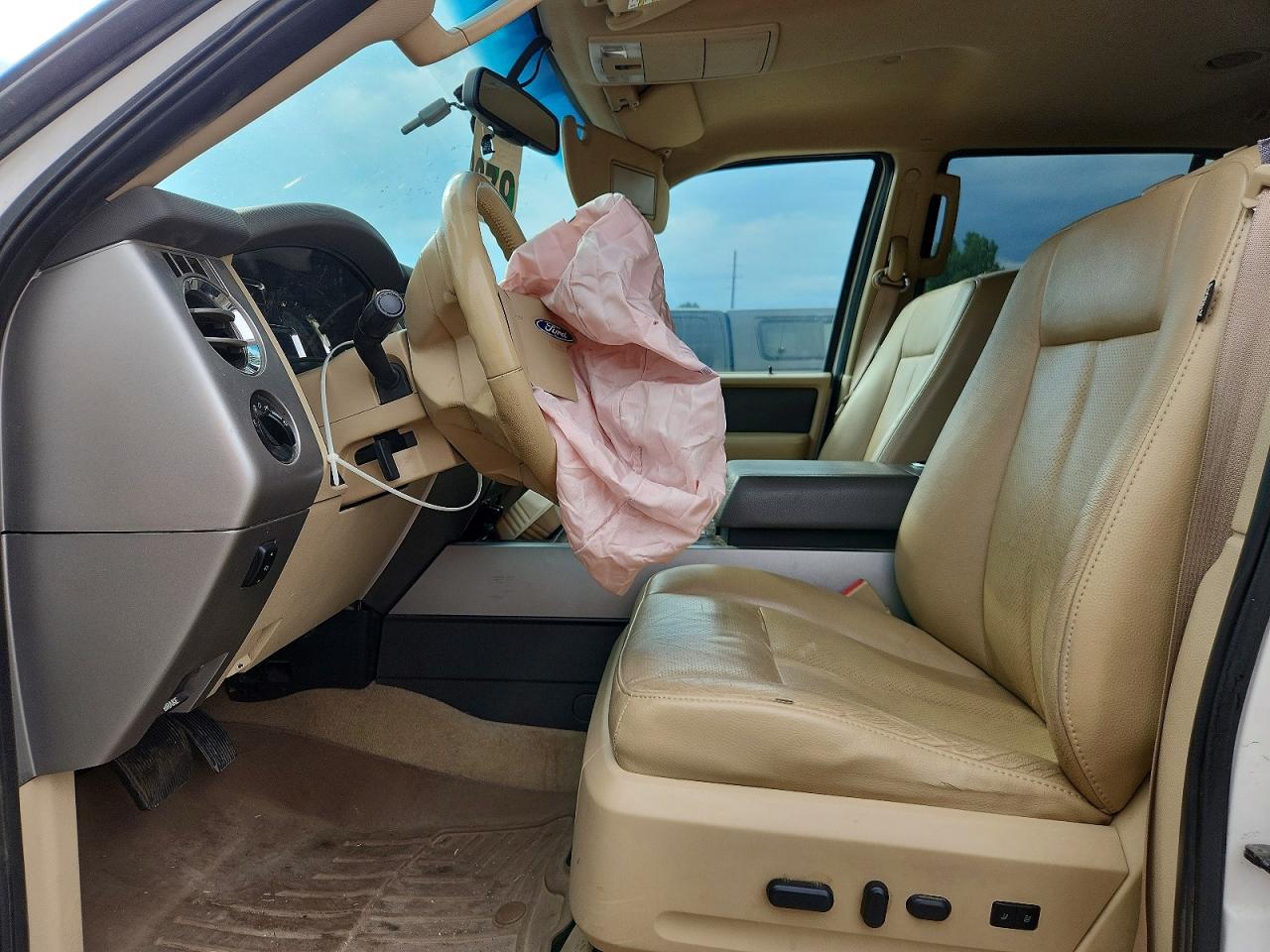 2013 Ford Expedition El Xlt Белый vin: 1FMJK1J54DEF47856