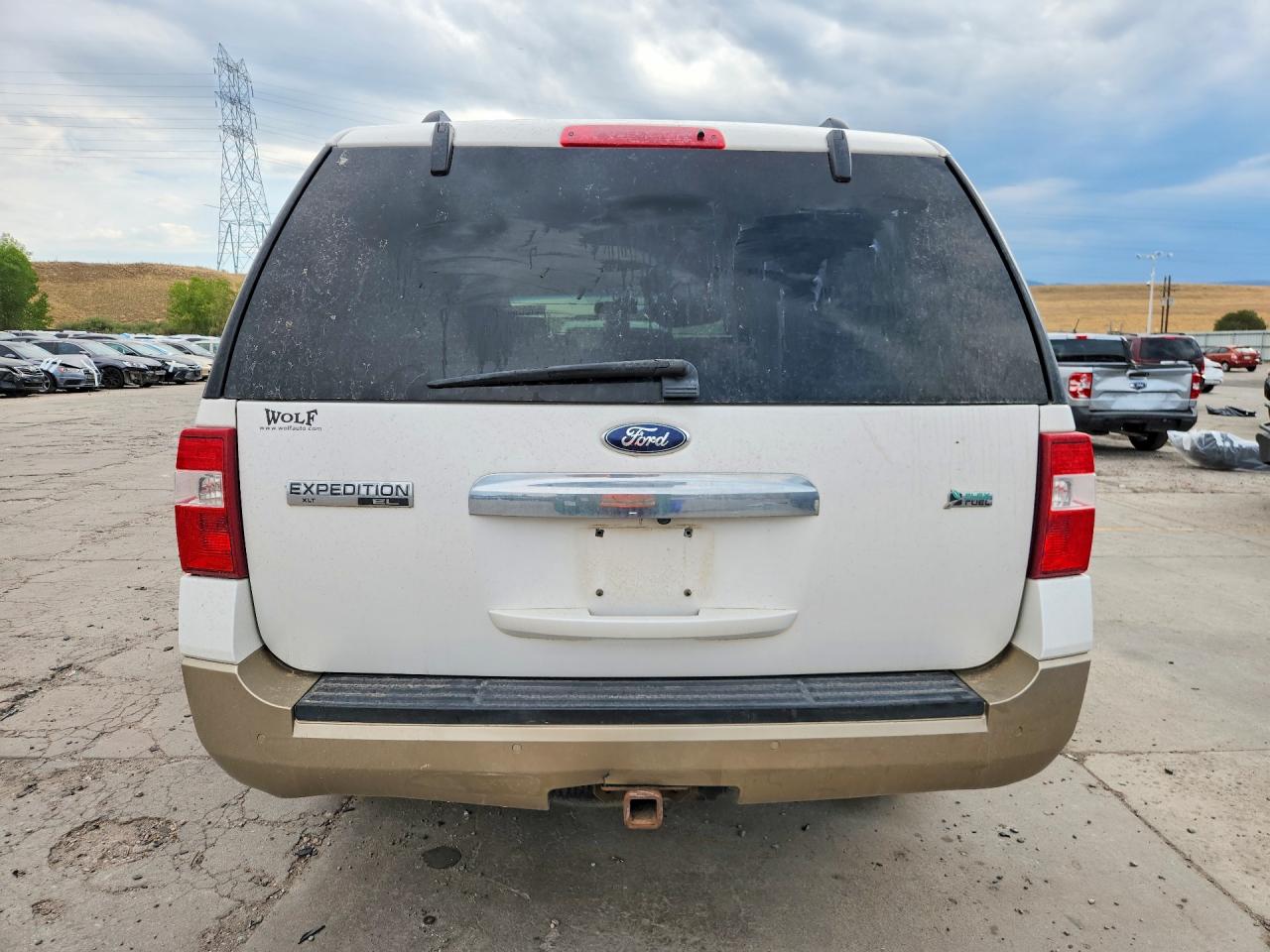 2013 Ford Expedition El Xlt Белый vin: 1FMJK1J54DEF47856