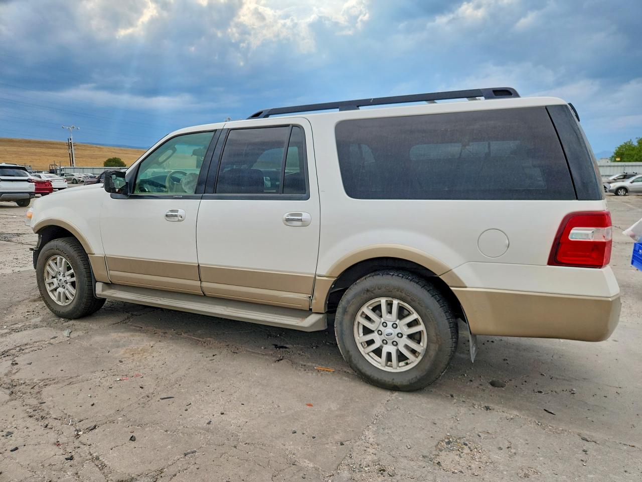2013 Ford Expedition El Xlt Белый vin: 1FMJK1J54DEF47856