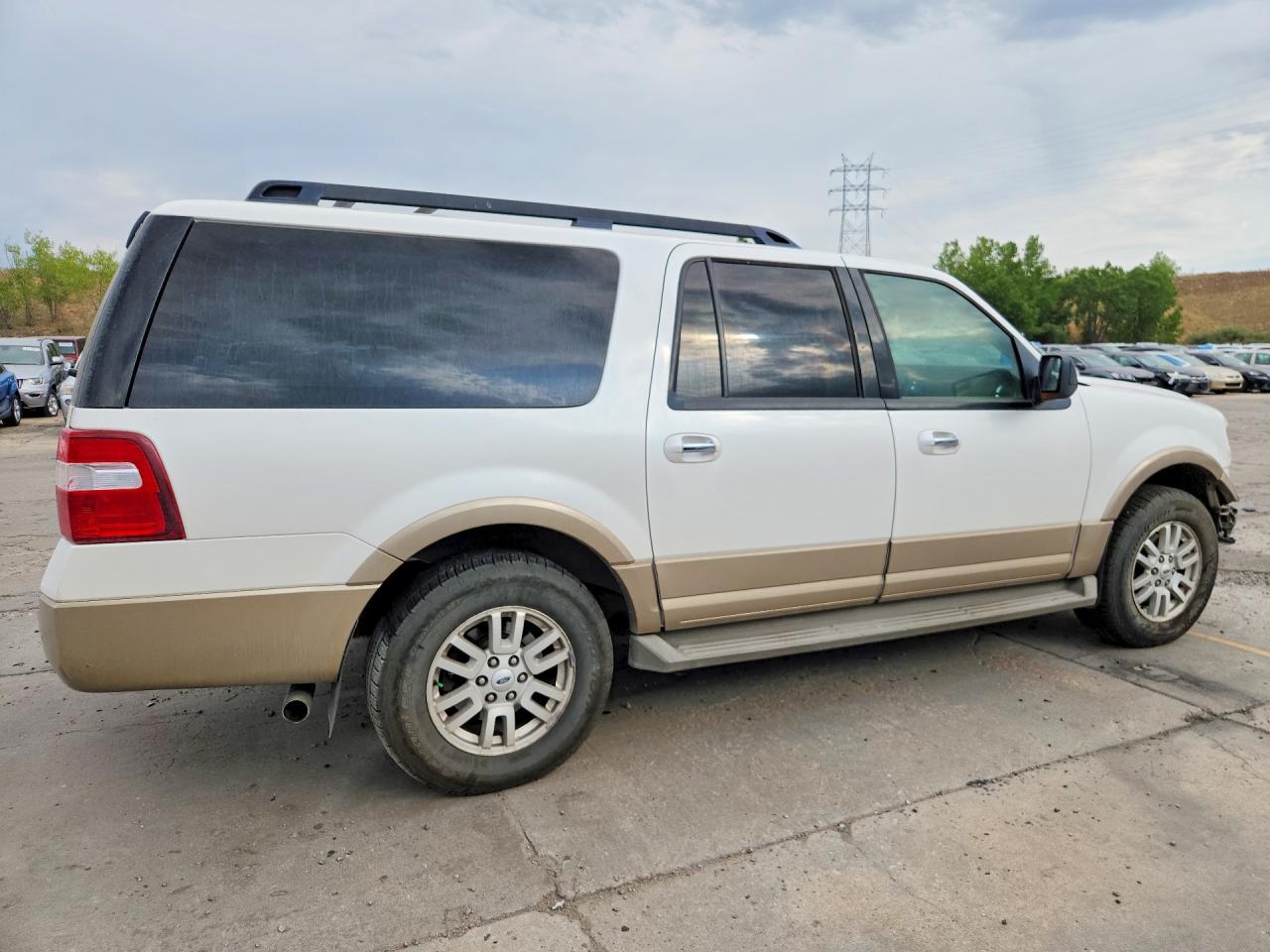 2013 Ford Expedition El Xlt Белый vin: 1FMJK1J54DEF47856