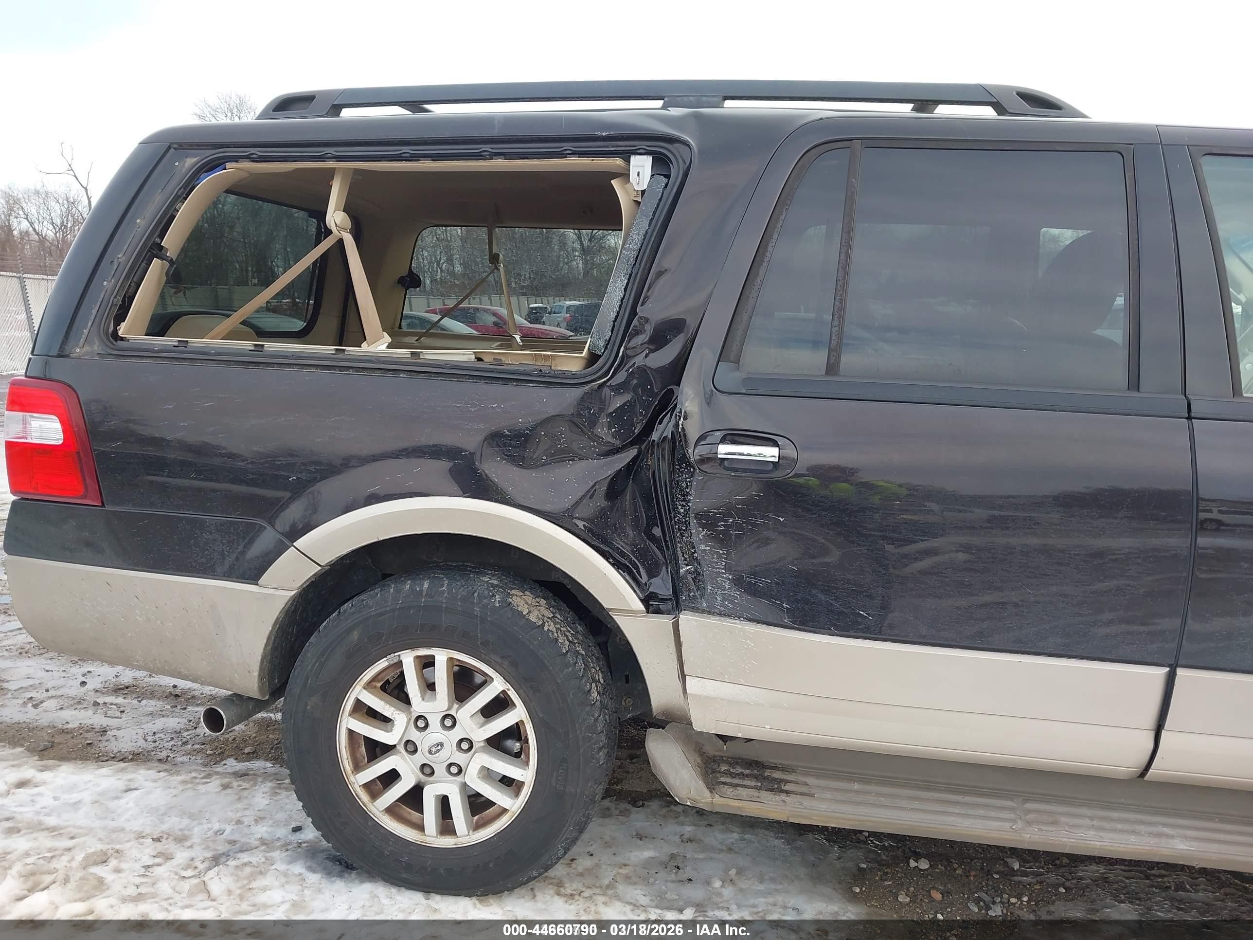 2013 Ford Expedition El Xlt Black vin: 1FMJK1J54DEF54919