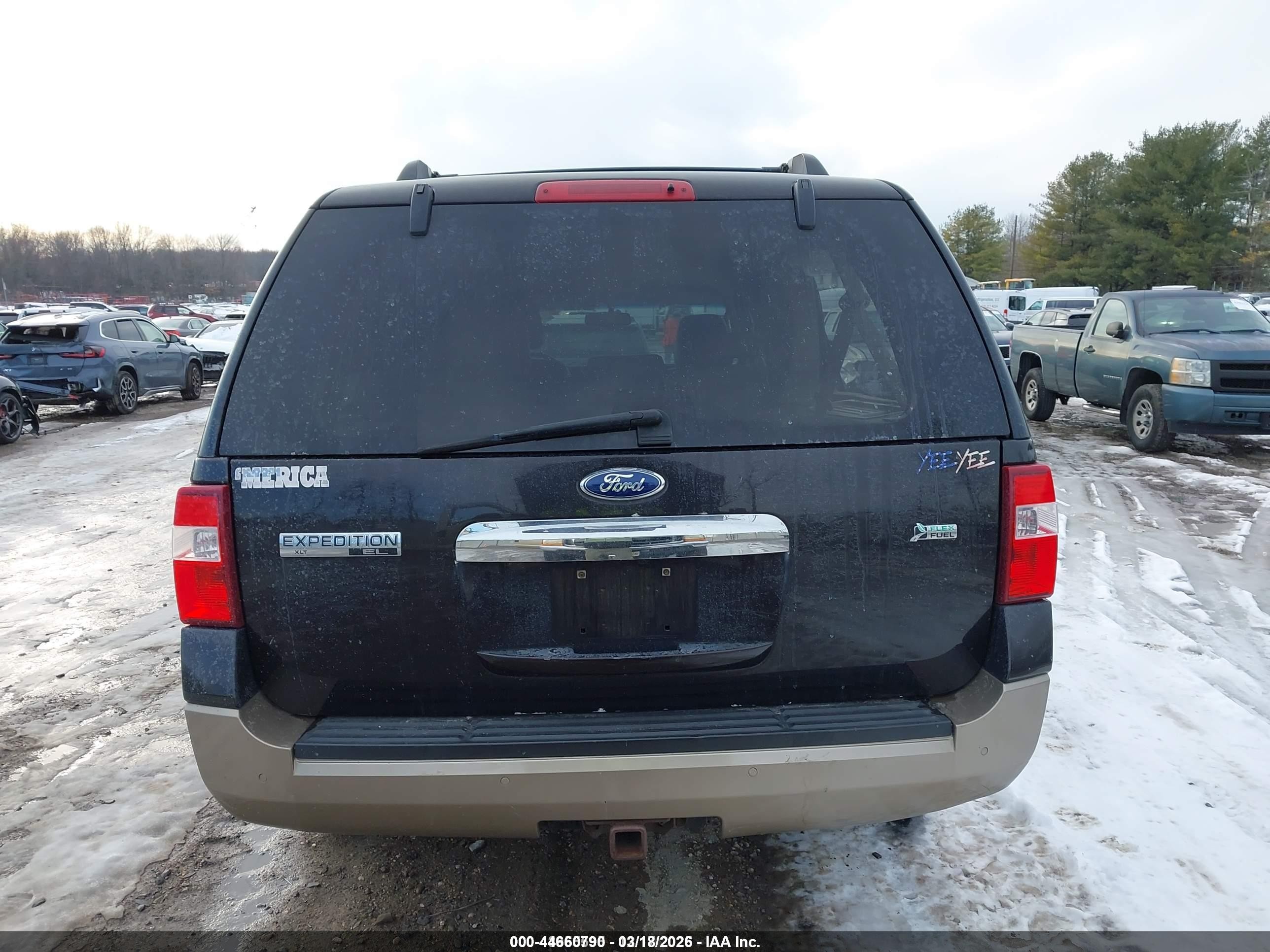 2013 Ford Expedition El Xlt Black vin: 1FMJK1J54DEF54919