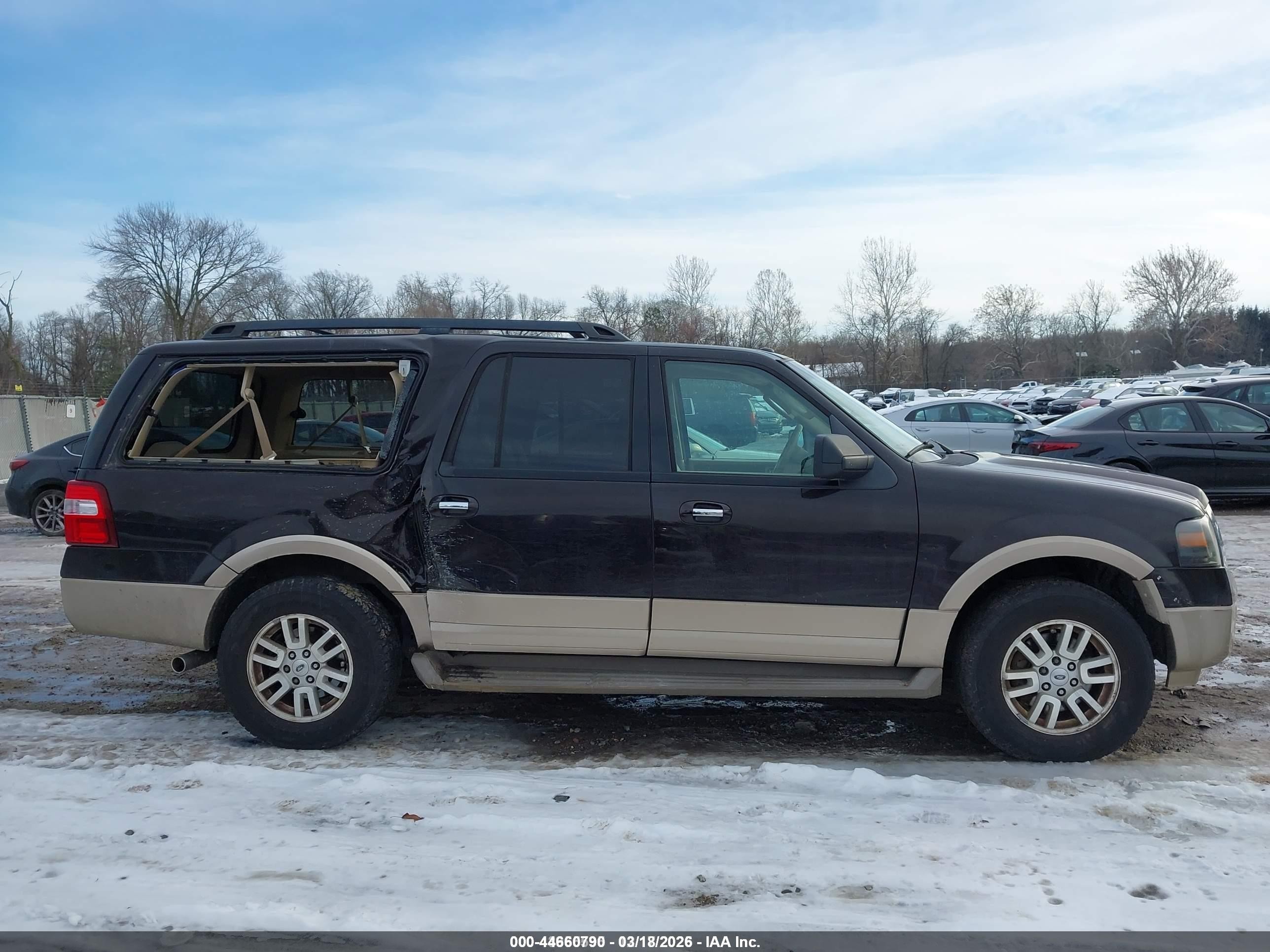 2013 Ford Expedition El Xlt Black vin: 1FMJK1J54DEF54919