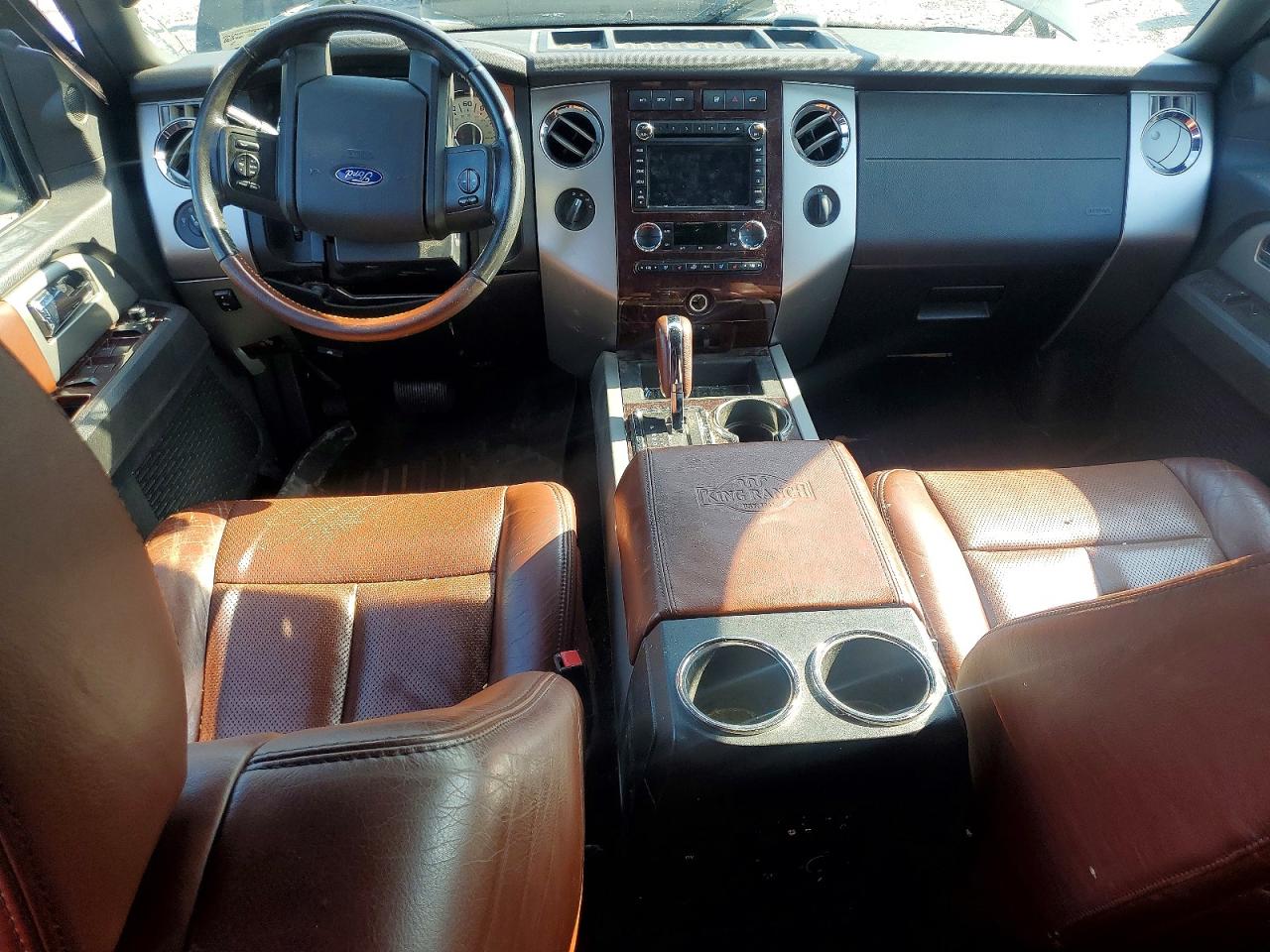 2013 Ford Expedition El King Ranch Black vin: 1FMJK1J55DEF29043
