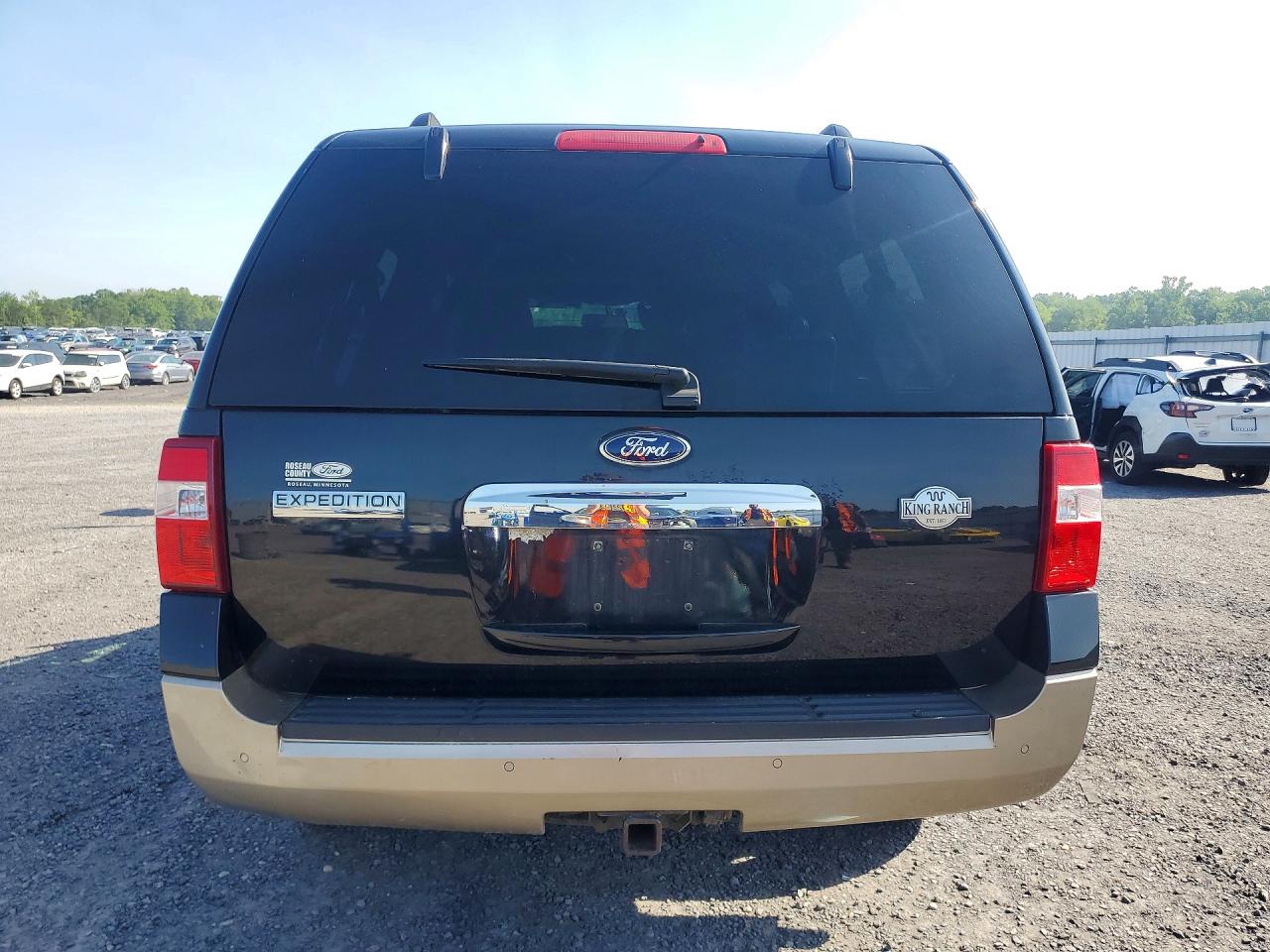 2013 Ford Expedition El King Ranch Black vin: 1FMJK1J55DEF29043