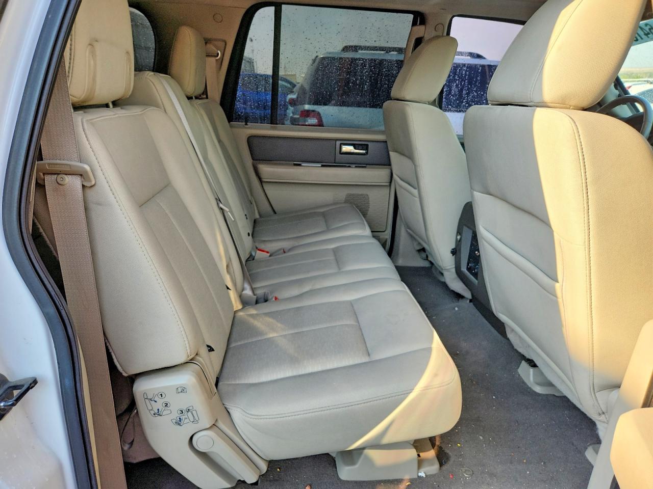 2011 Ford Expedition El Xlt White vin: 1FMJK1J56BEF27038