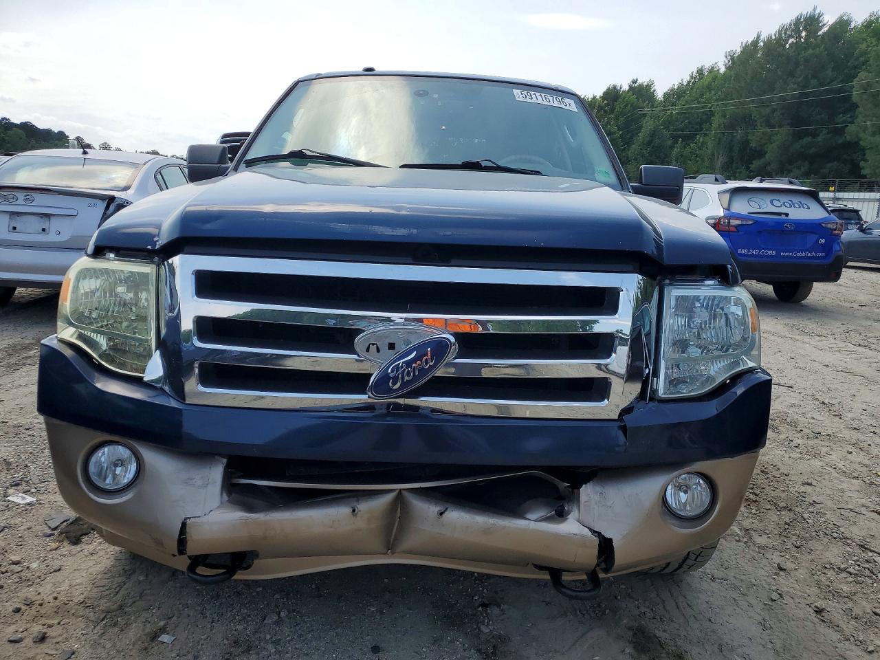 2014 Ford Expedition El Xlt Blue vin: 1FMJK1J56EEF36133