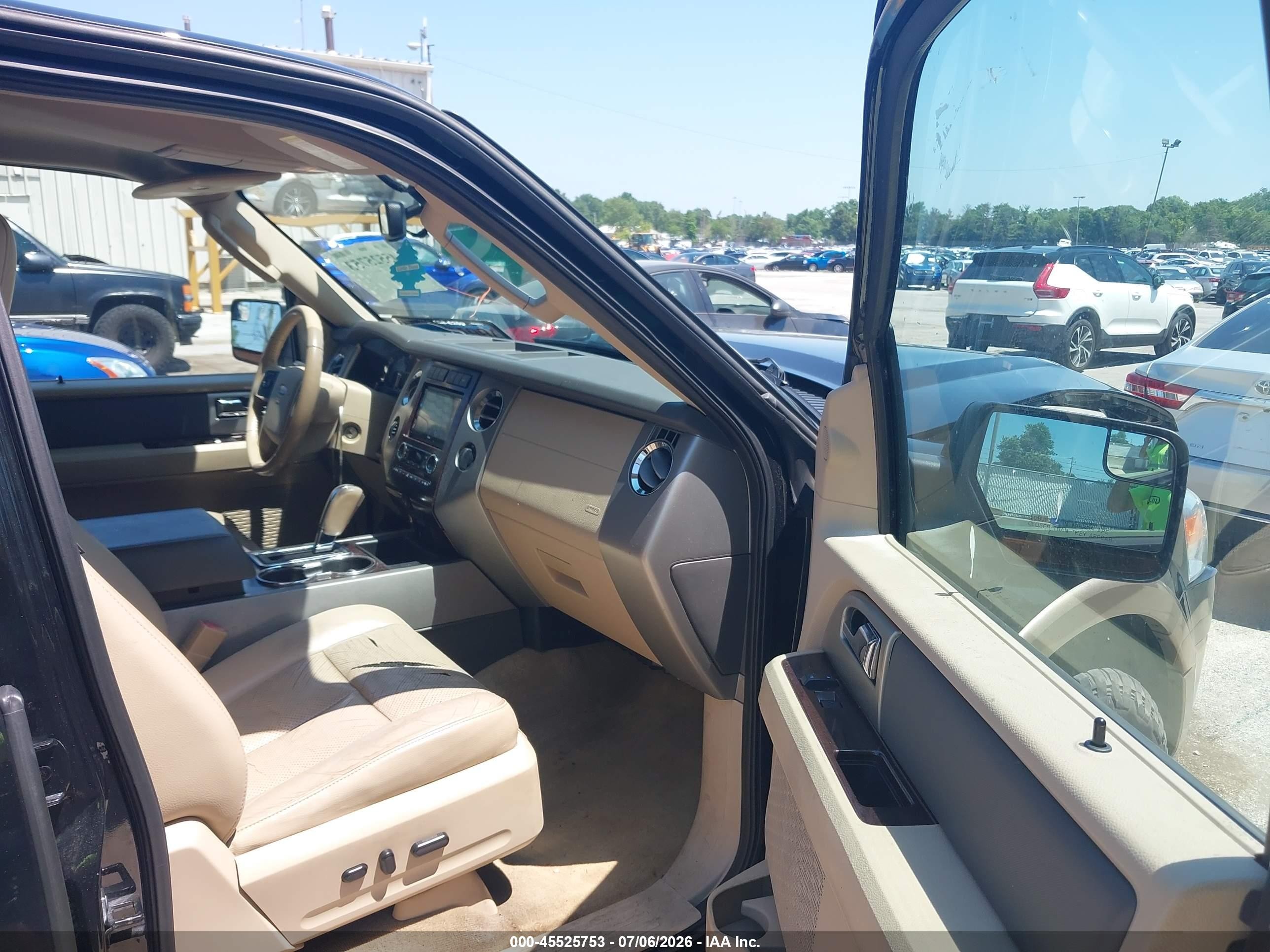 2014 Ford Expedition El King Ranch/xlt Black vin: 1FMJK1J56EEF52168