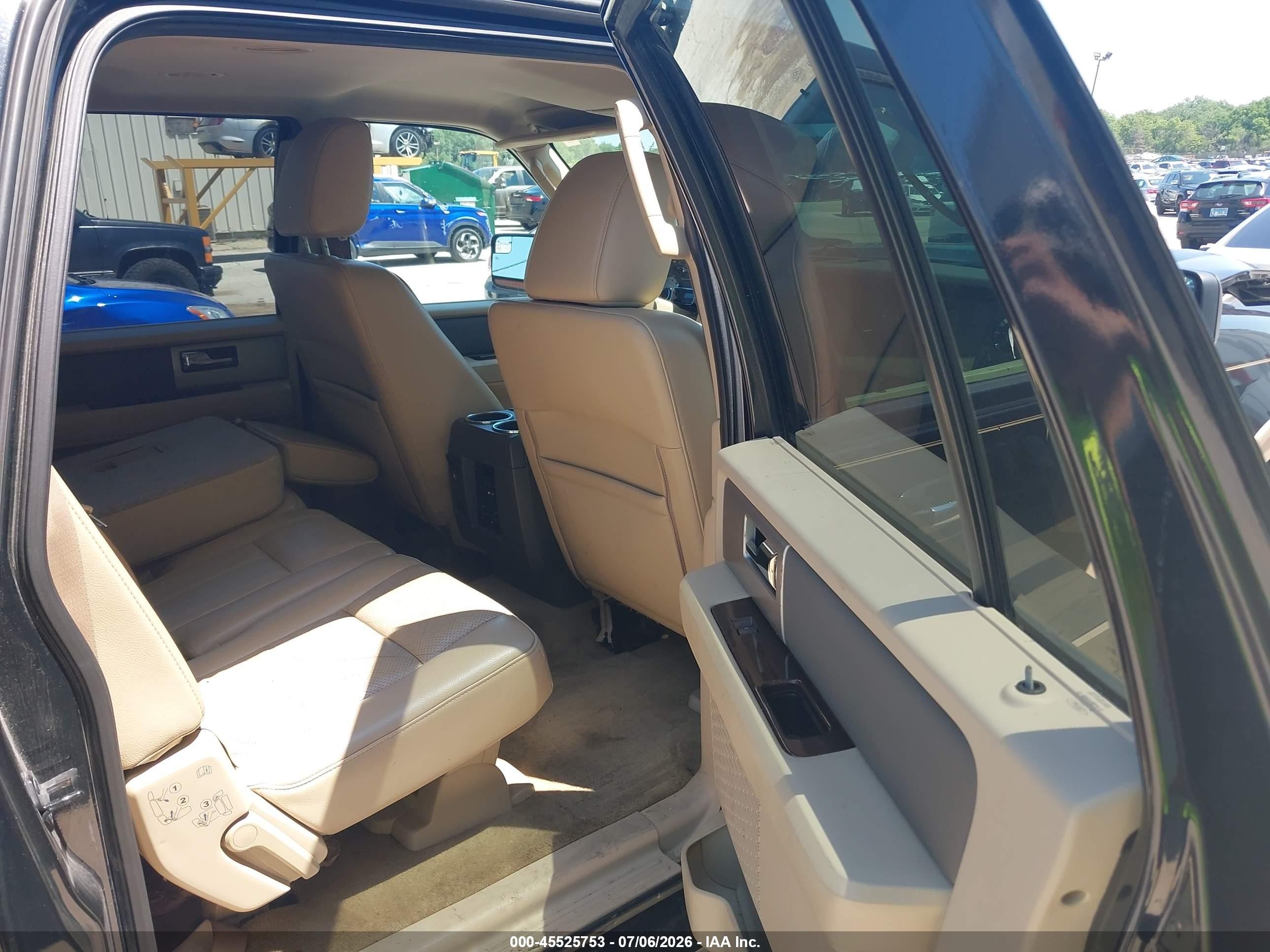 2014 Ford Expedition El King Ranch/xlt Black vin: 1FMJK1J56EEF52168
