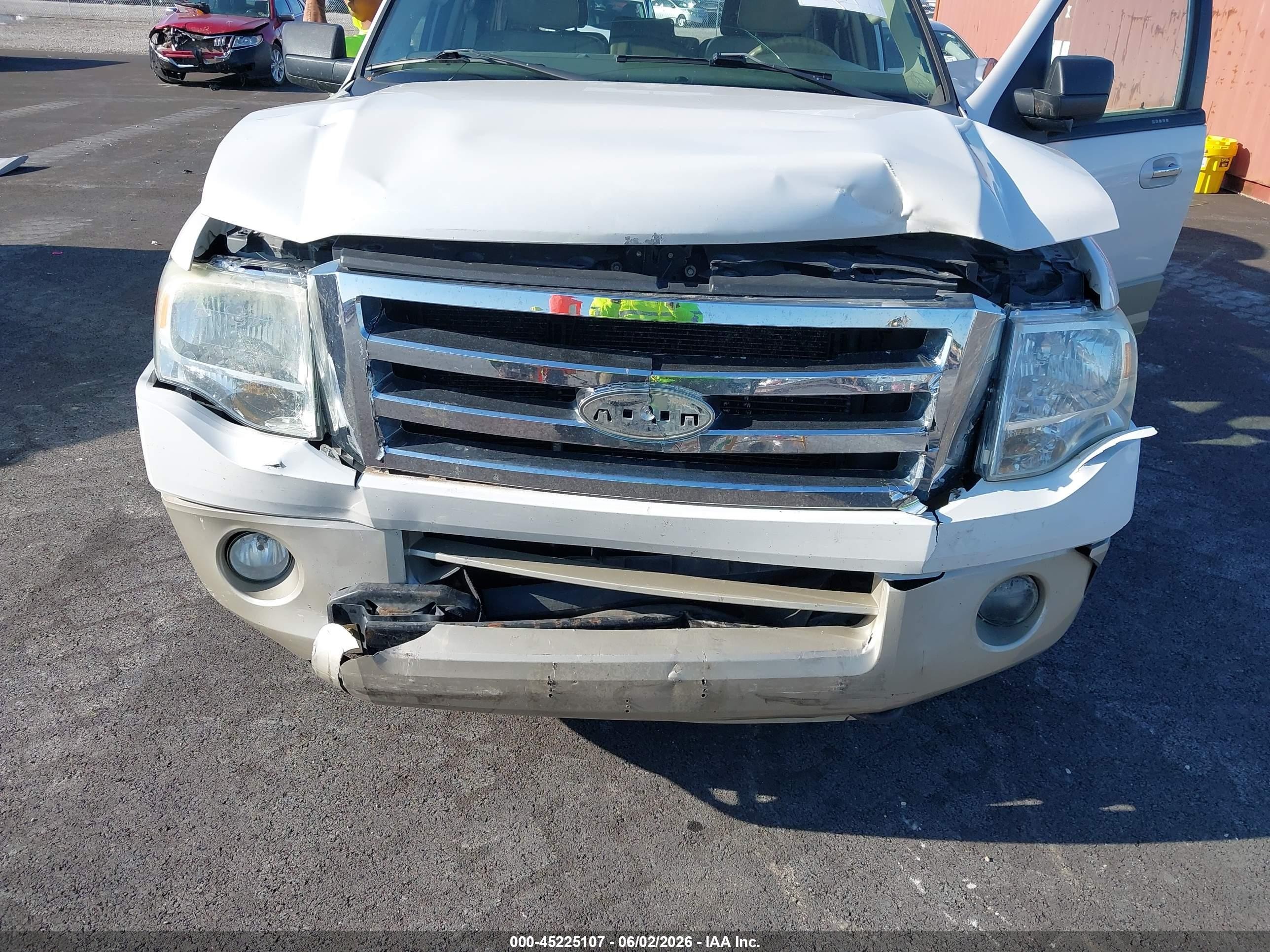 2010 Ford Expedition El Eddie Bauer/king Ranch White vin: 1FMJK1J57AEB52954
