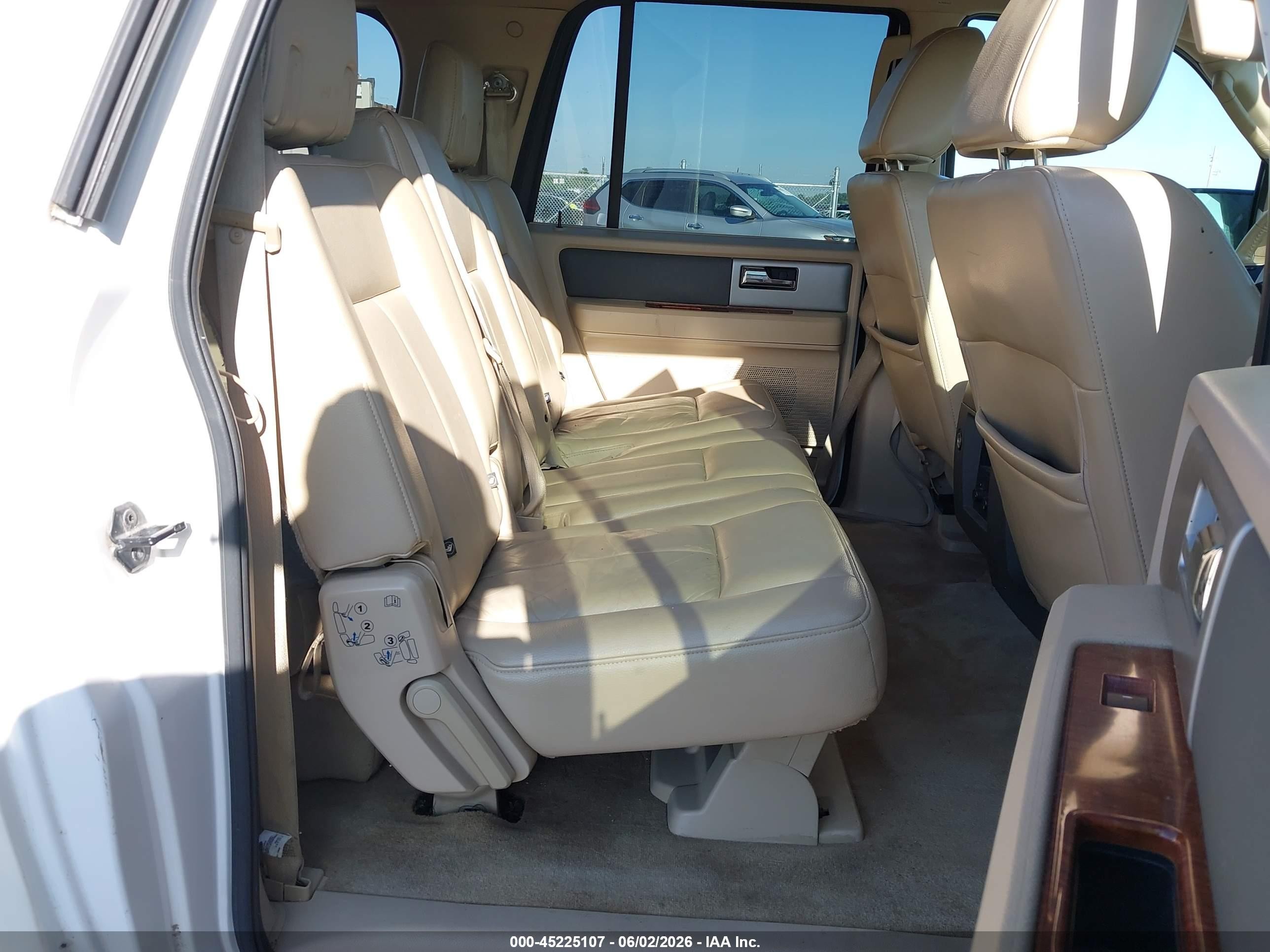 2010 Ford Expedition El Eddie Bauer/king Ranch White vin: 1FMJK1J57AEB52954
