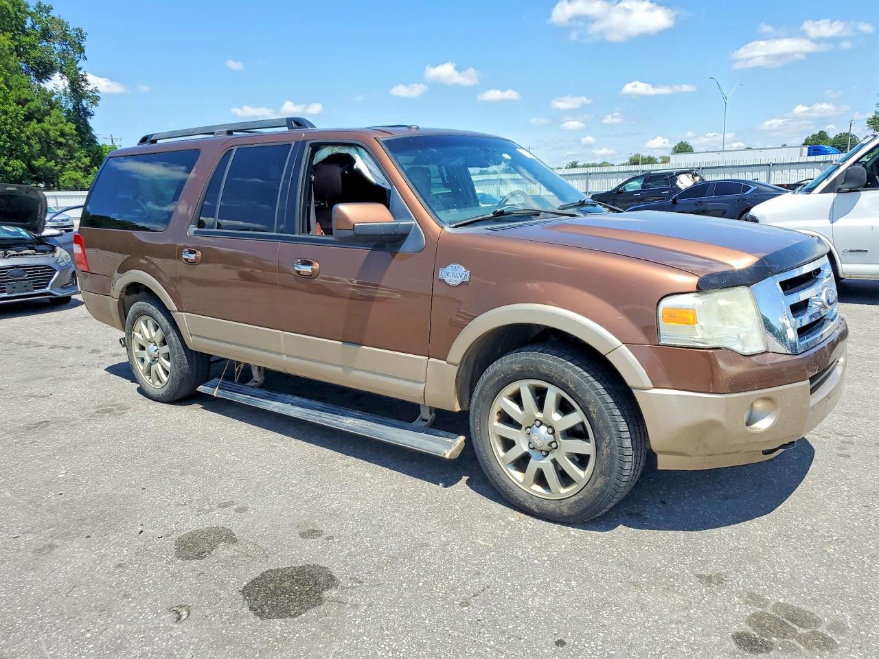 2011 Ford Expedition El Xlt Brown vin: 1FMJK1J58BEF25923