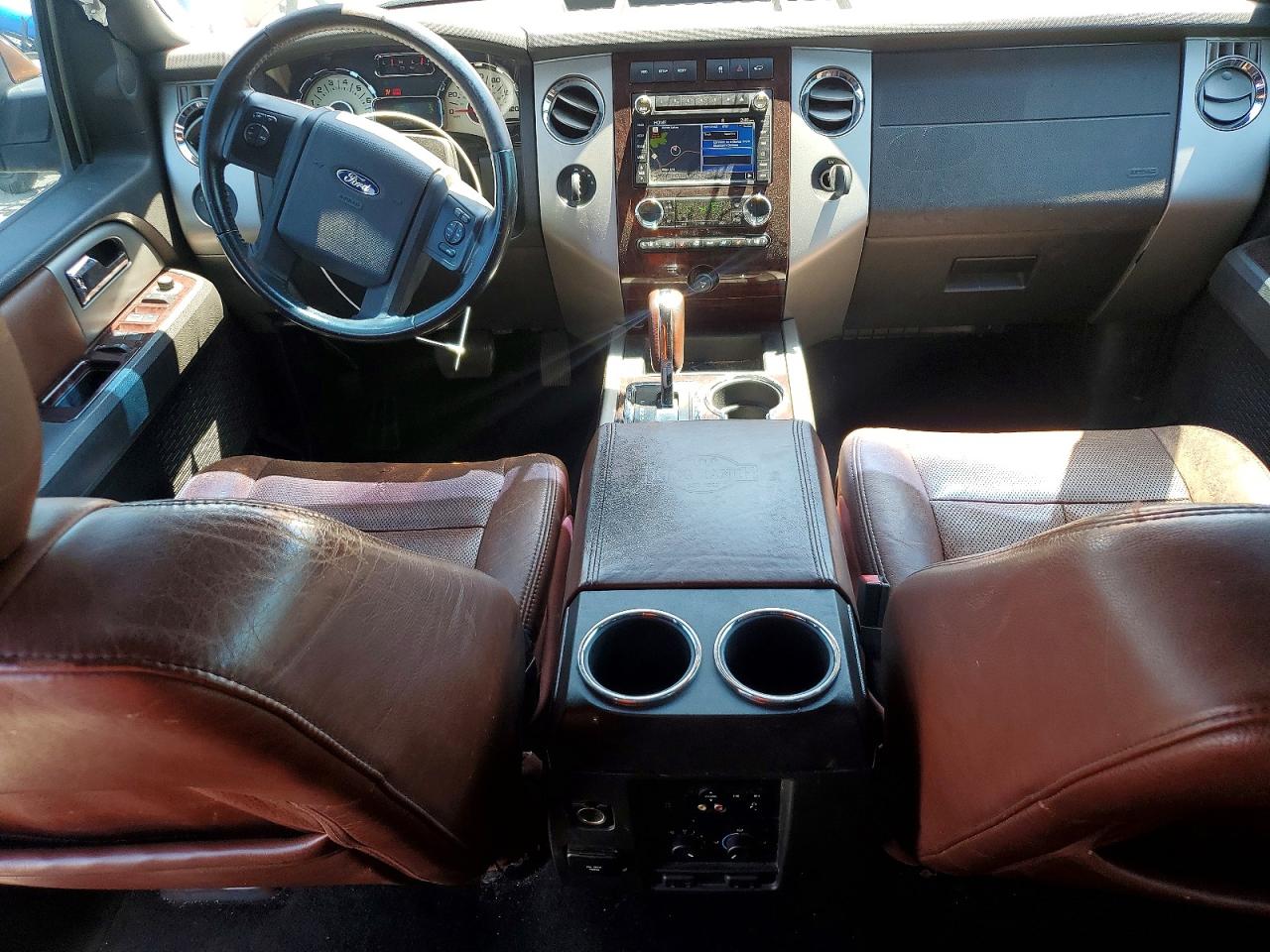 2011 Ford Expedition El Xlt Brown vin: 1FMJK1J58BEF25923