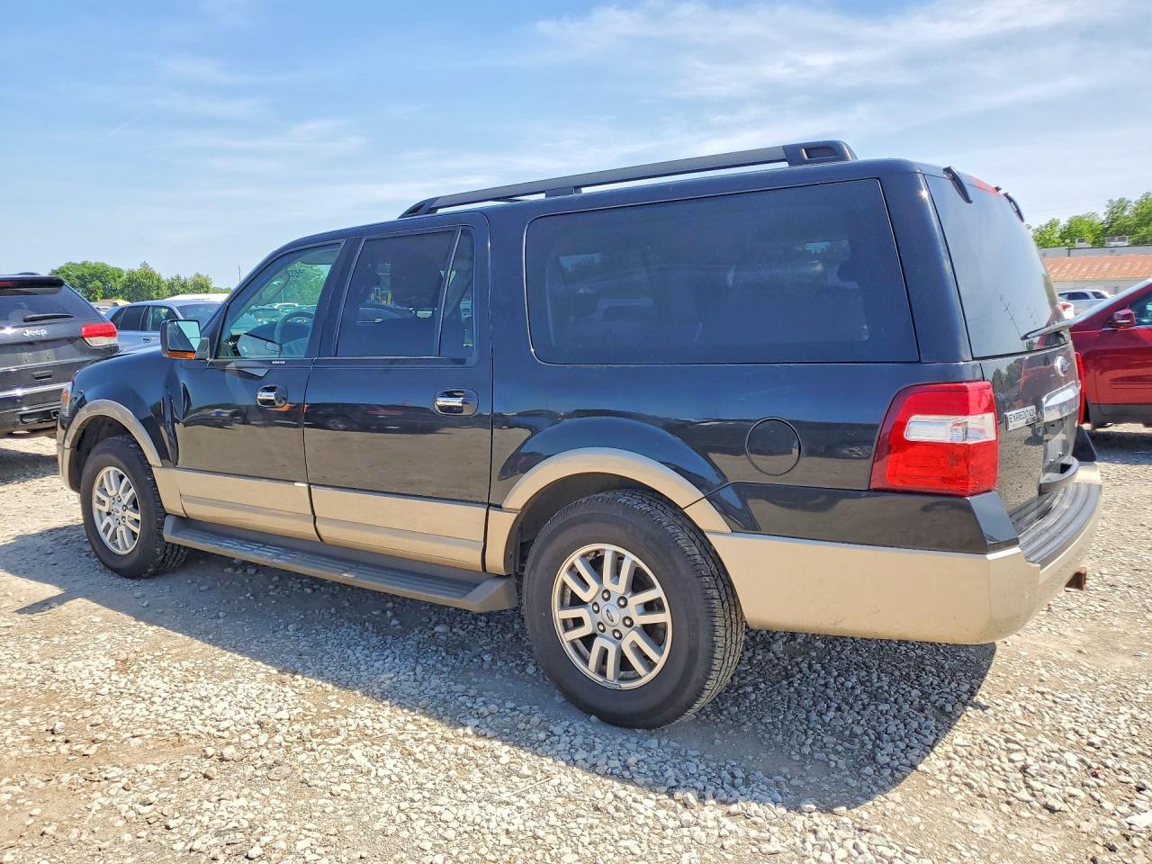 2014 Ford Expedition El Xlt Black vin: 1FMJK1J59EEF32867