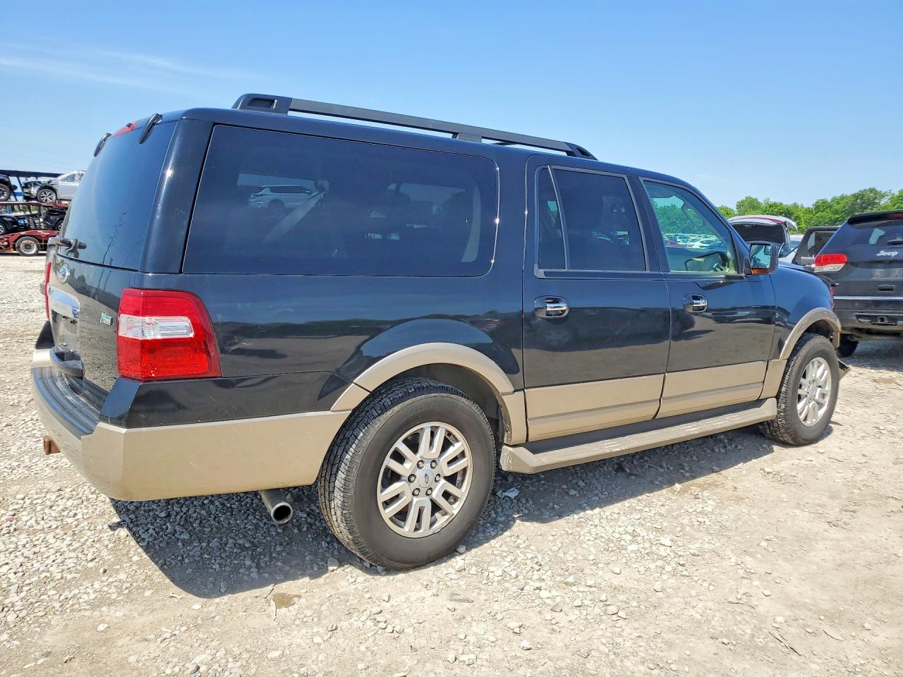 2014 Ford Expedition El Xlt Black vin: 1FMJK1J59EEF32867