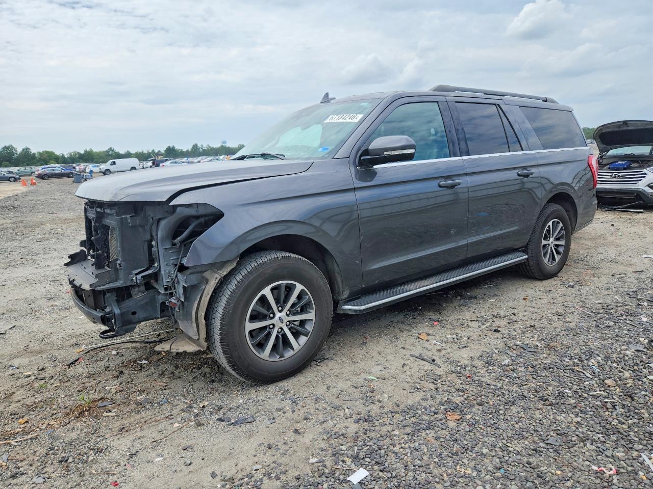 2020 Ford Expedition Max Xlt Gray vin: 1FMJK1JT0LEA74941