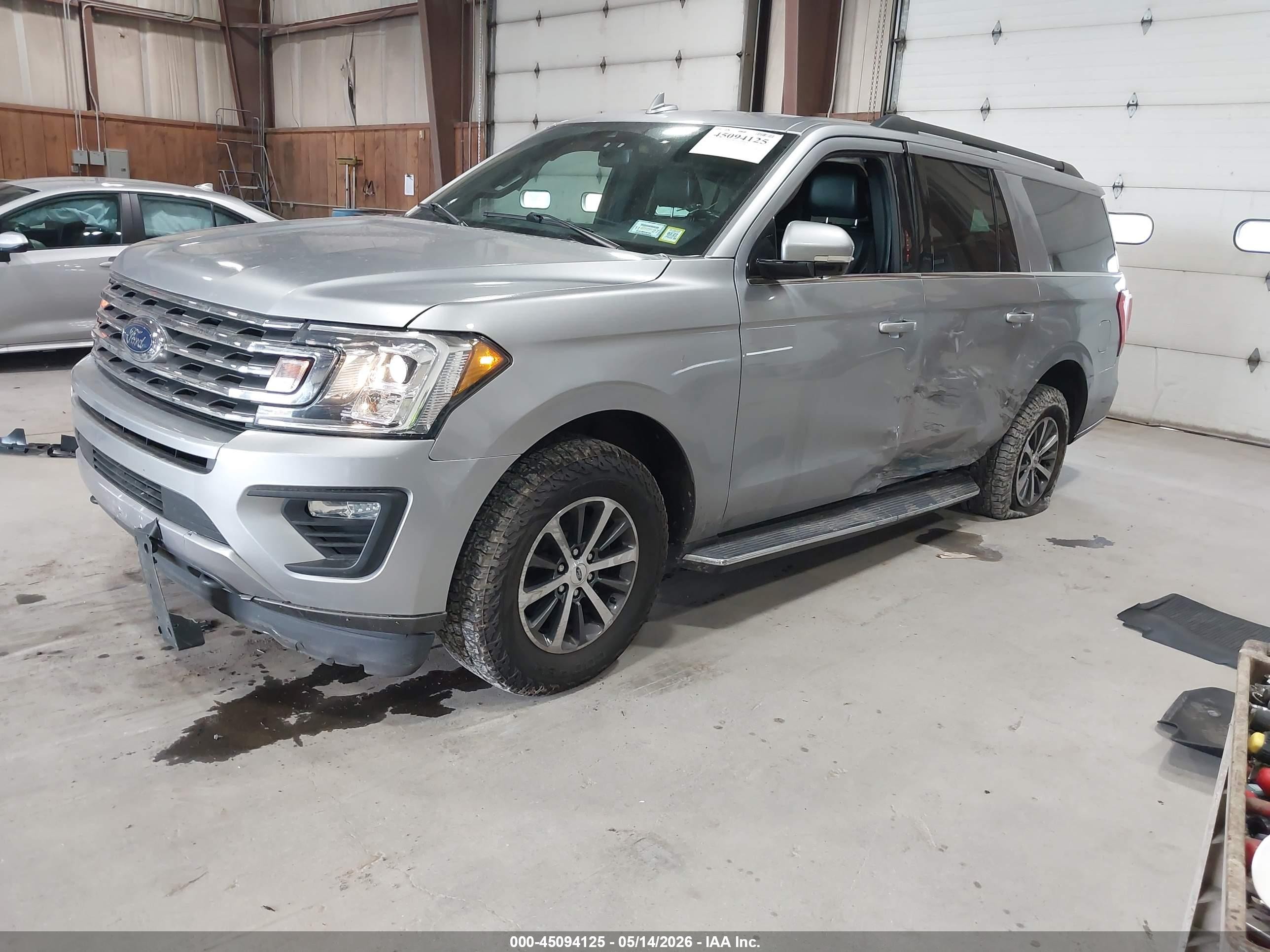 2021 Ford Expedition Xlt Max Gray vin: 1FMJK1JT0MEA82085